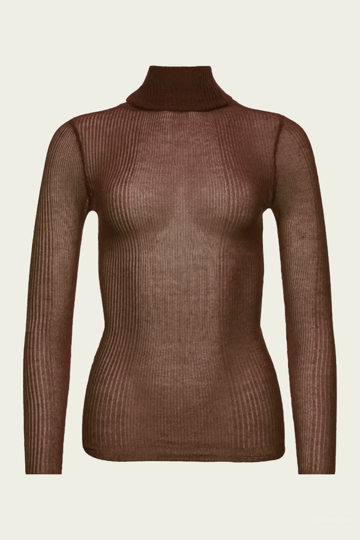 Piper Sweater Top in Slate Brown