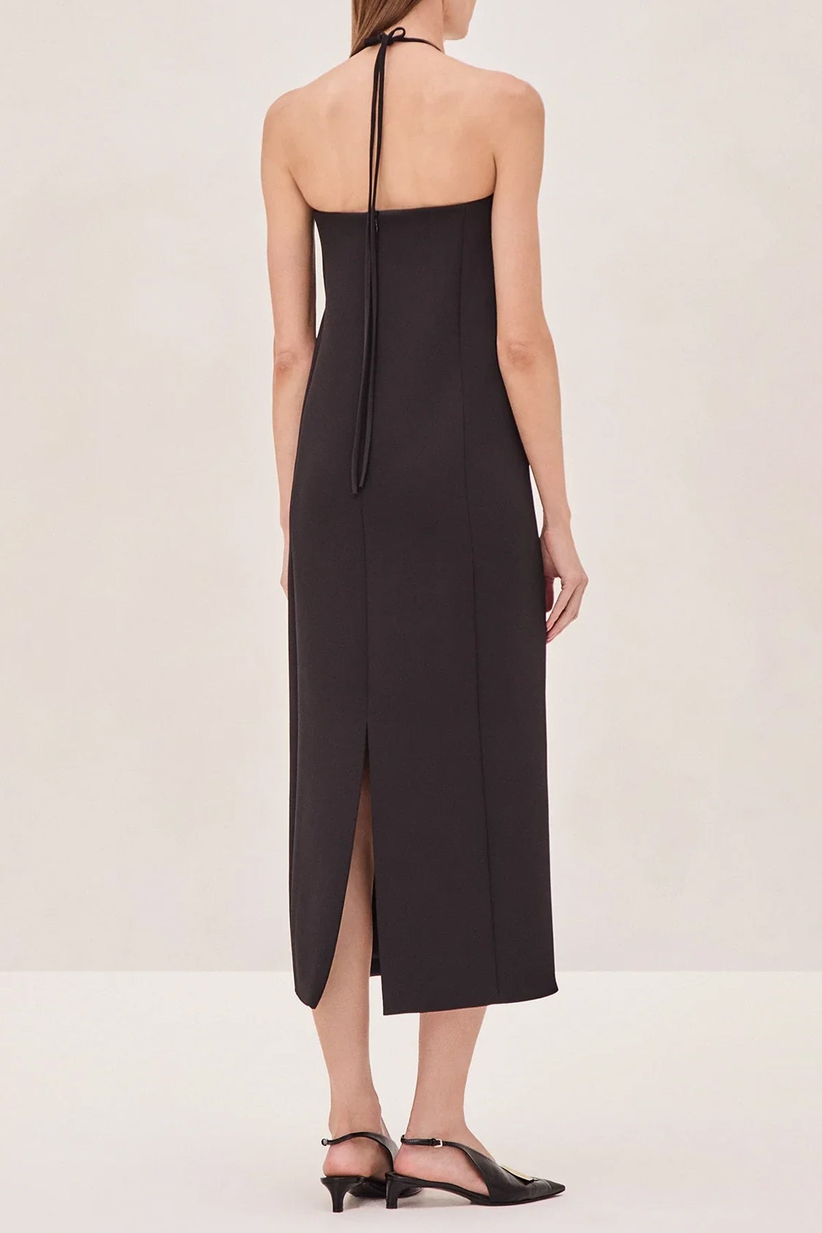 Sezane Midi Dress in Black - shop - olivia.com