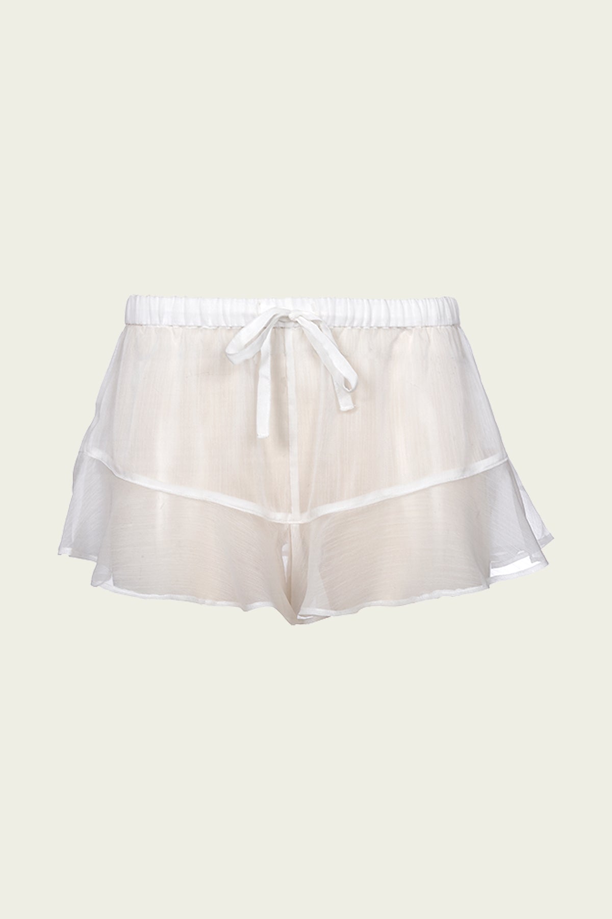 Shay Shorts Pants in Cream - shop-olivia.com