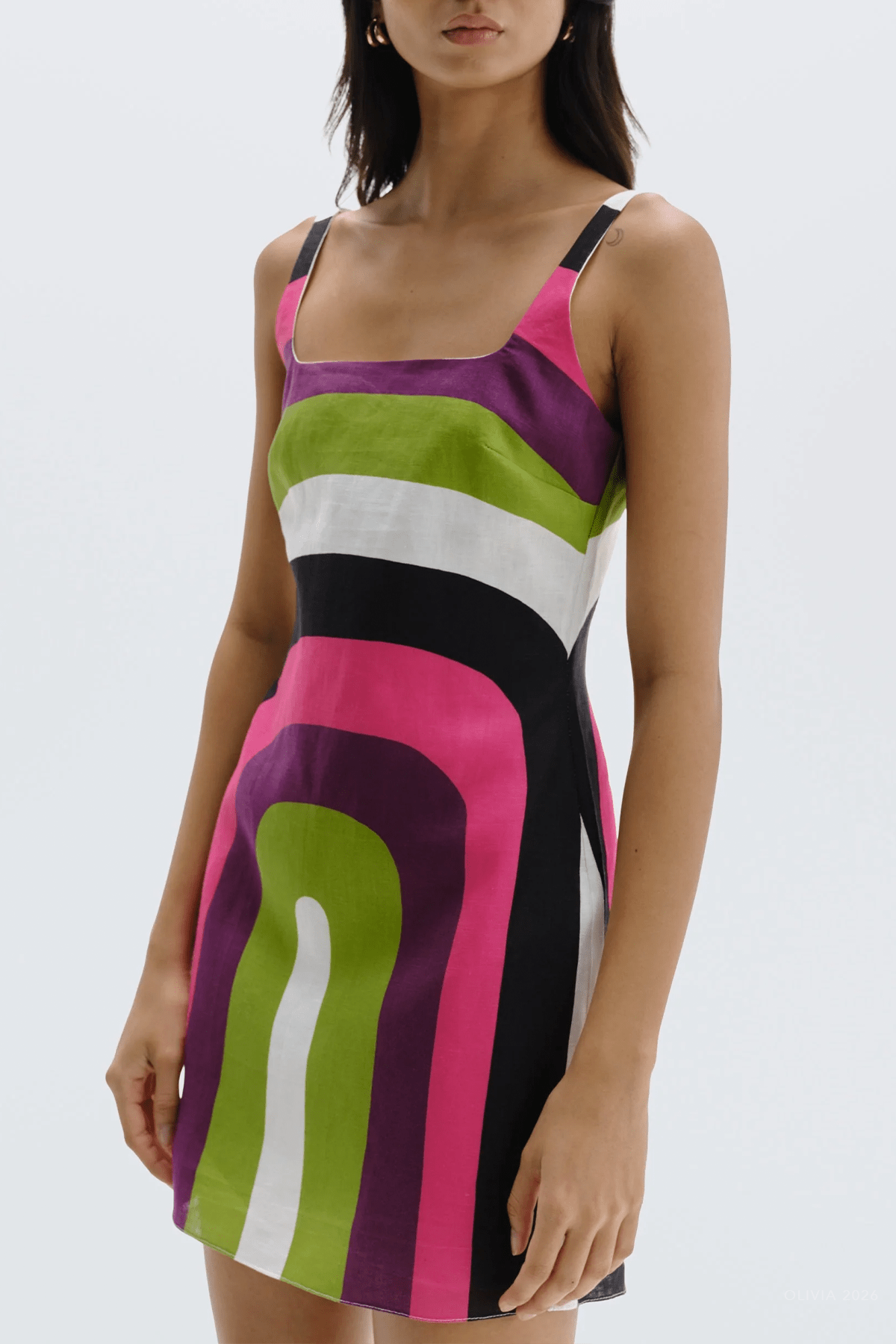 Siela Mini Dress in Arco - shop - olivia.com