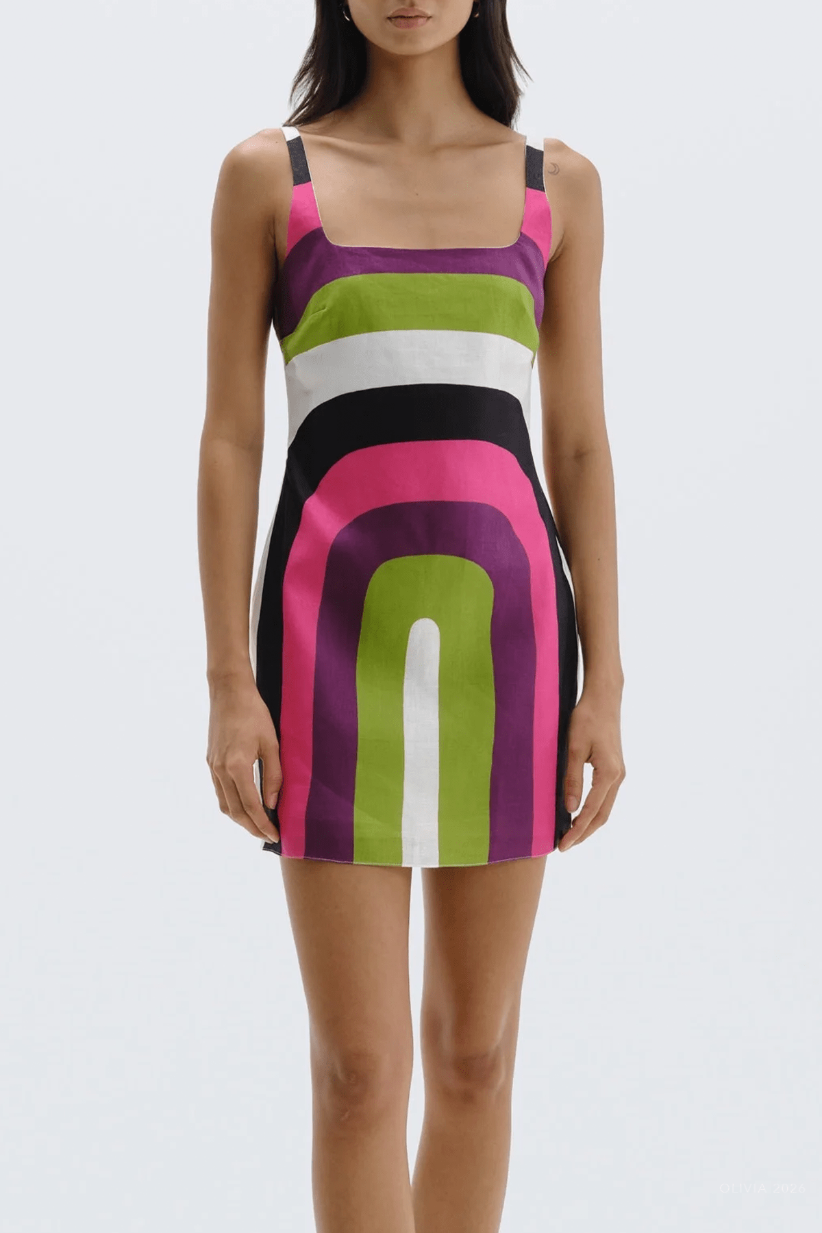 Siela Mini Dress in Arco - shop - olivia.com