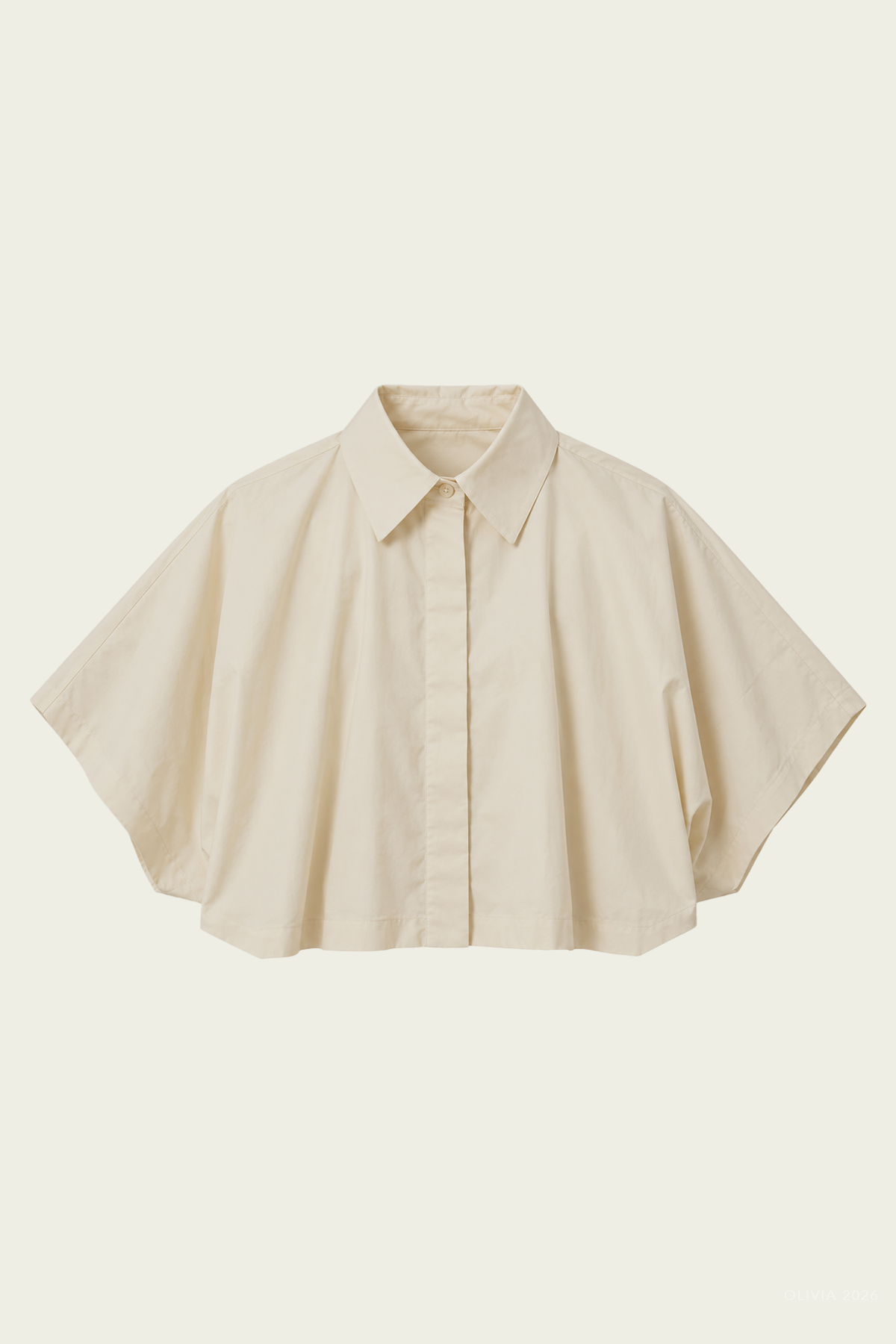 Blair Cotton Shirt in Stone