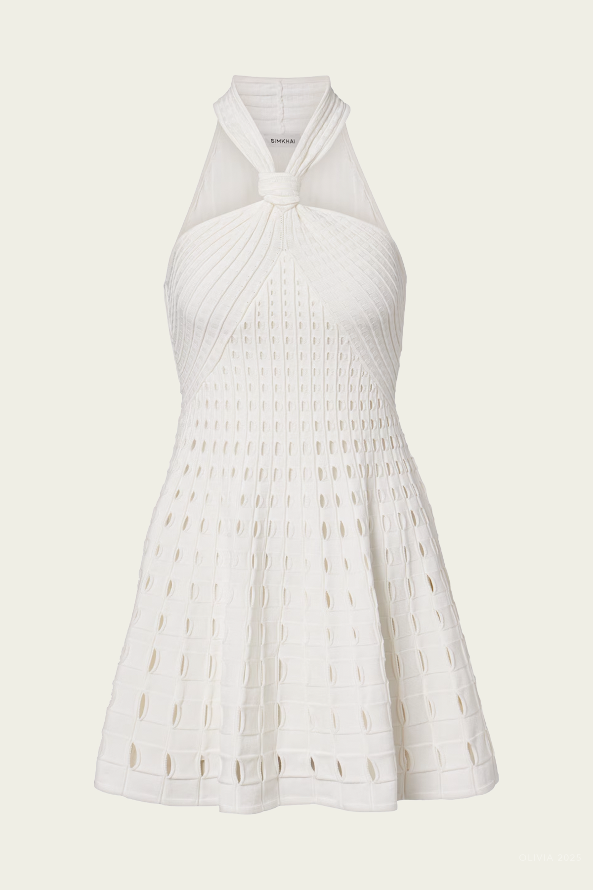 Jenna Mini Dress in Ivory