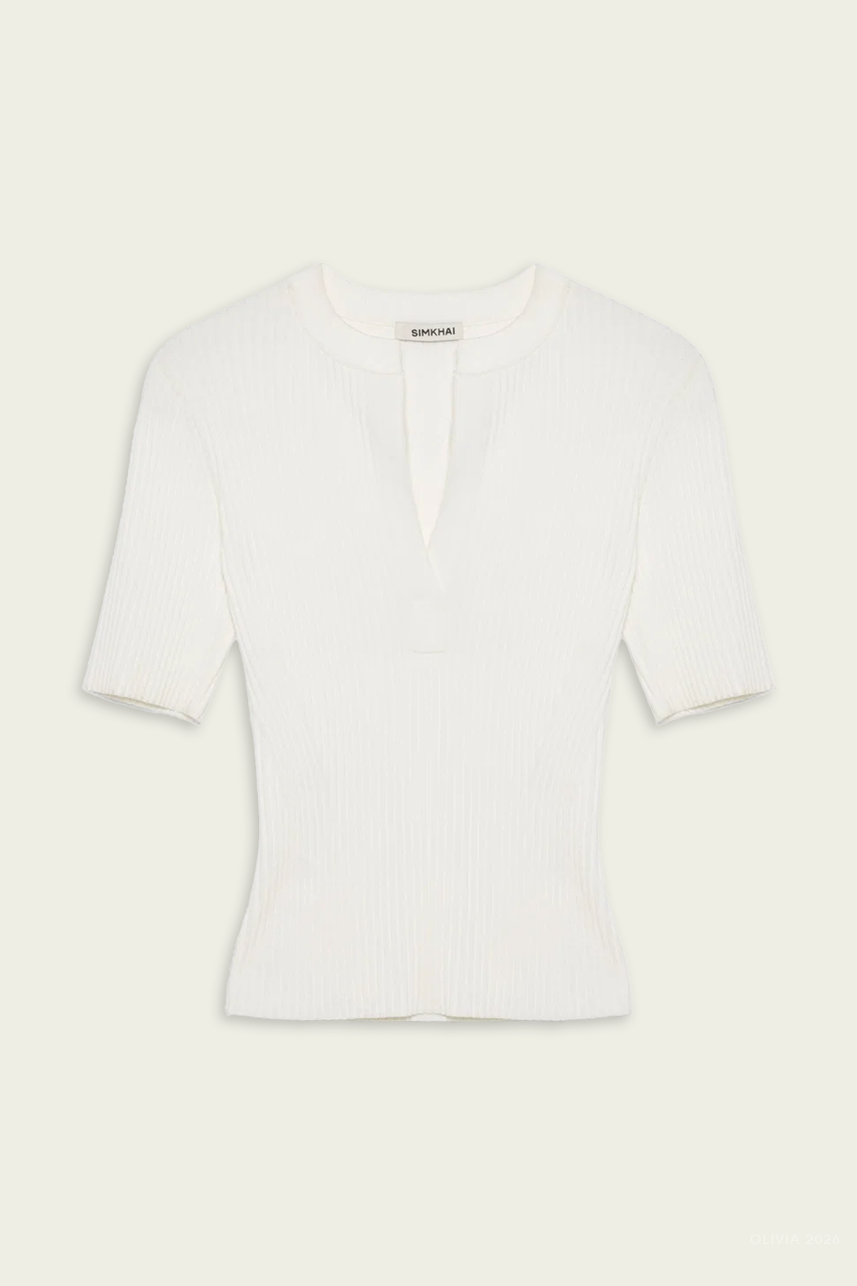 Miley Knit Top in Ivory