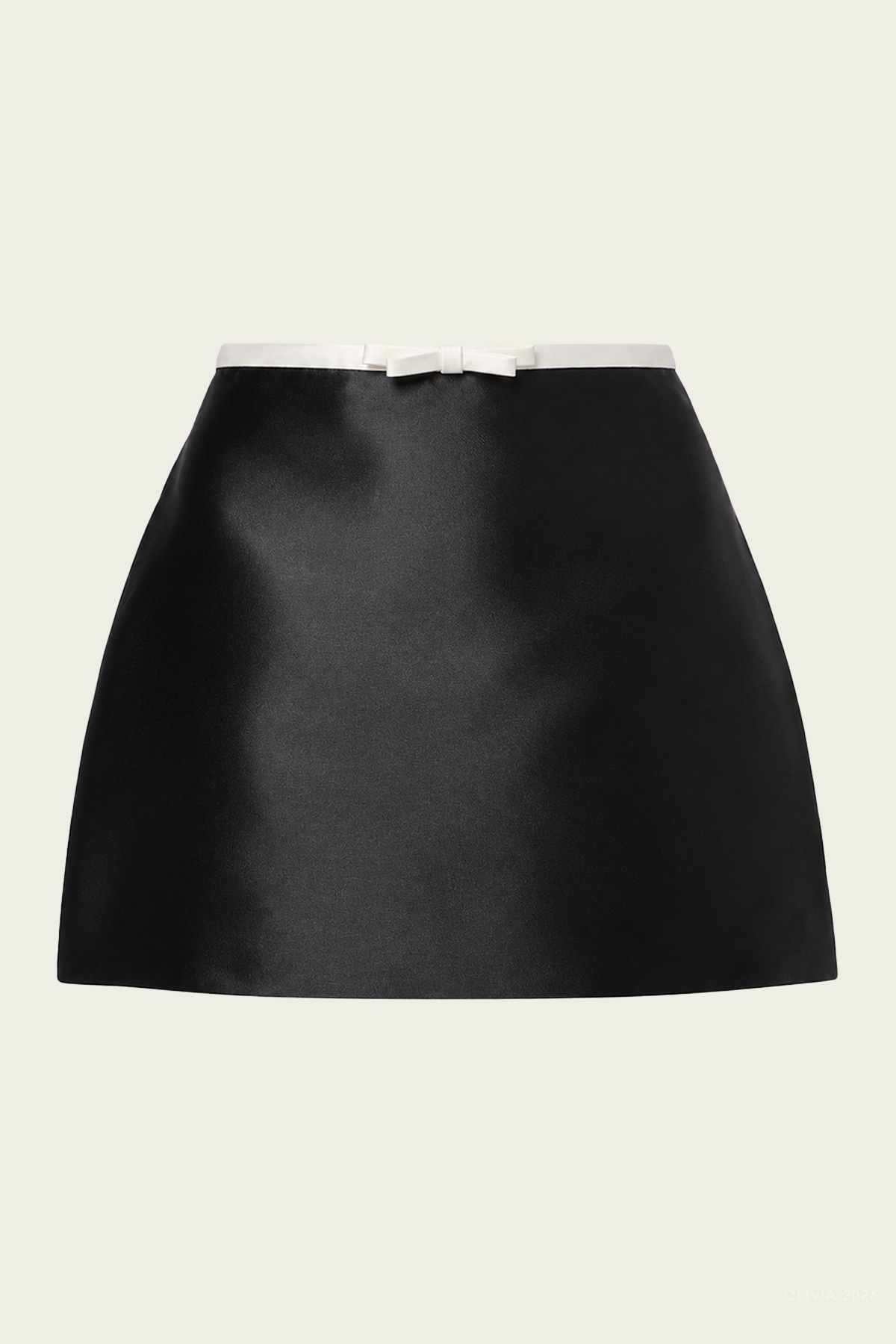 Viana Mini Skirt in Black Frost Multi