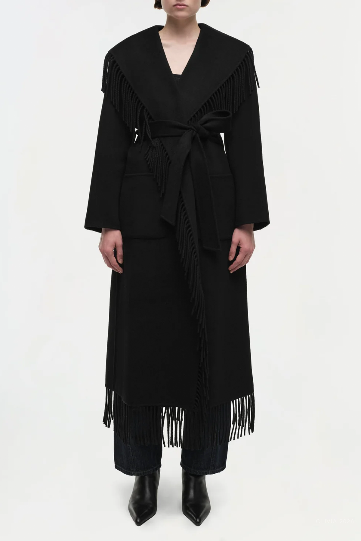 Carrie Coat in Black