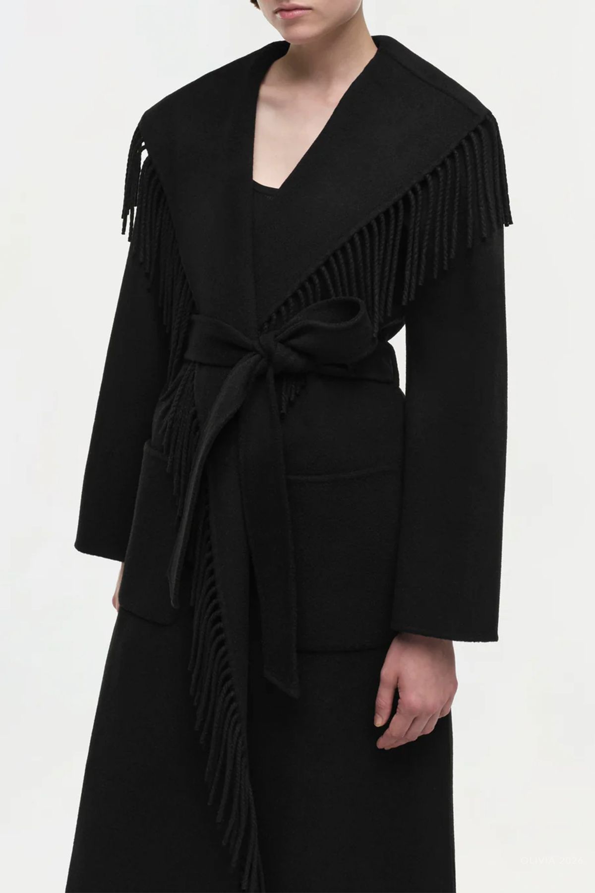 Carrie Coat in Black