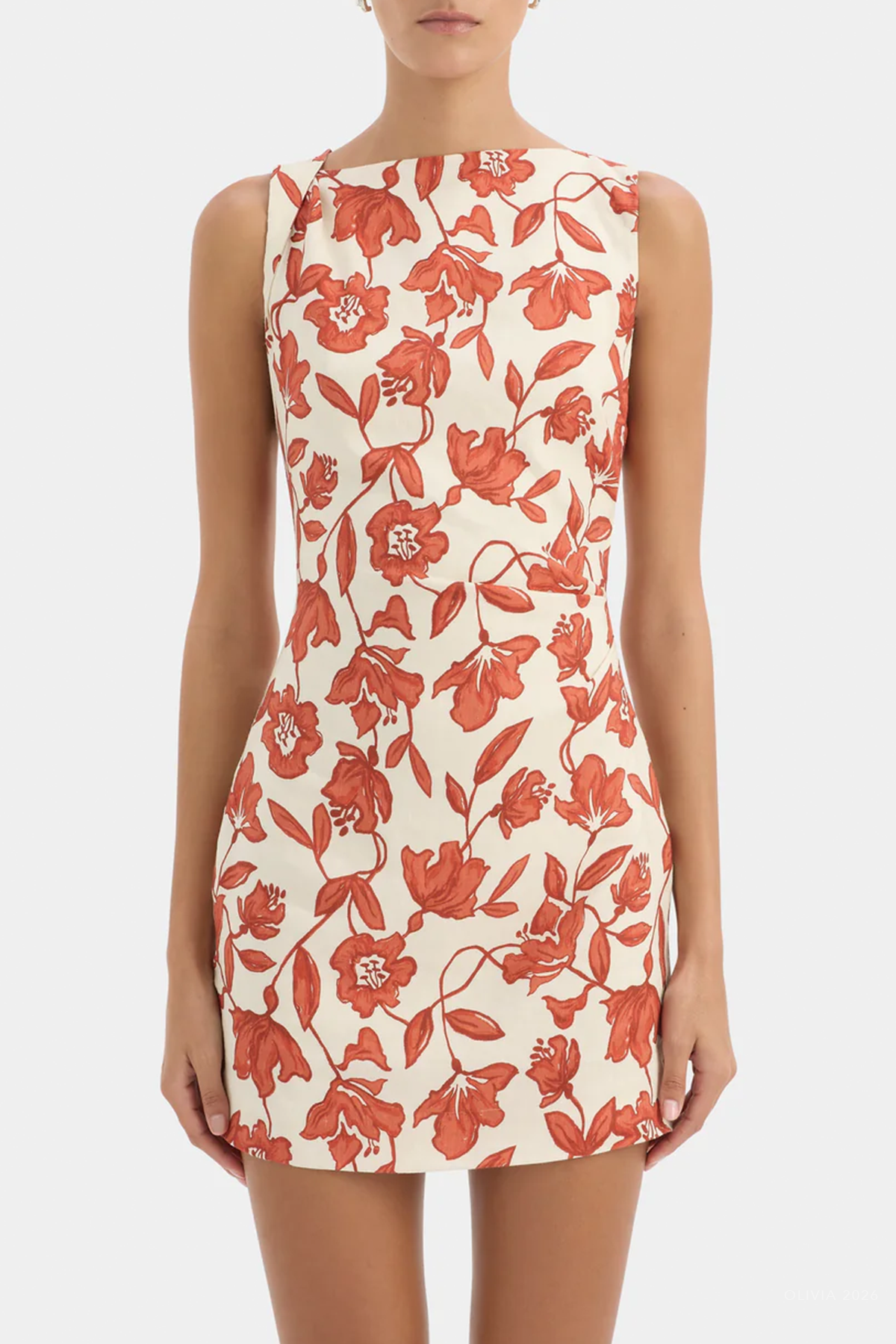 Chloe Mini Dress in Tuileries