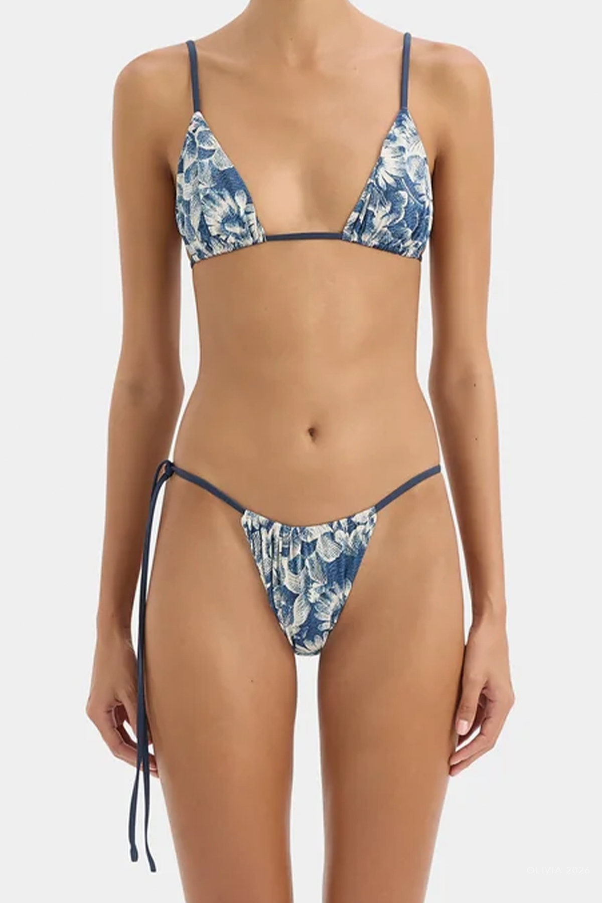 Lilia String Brief in Daisy Meadow