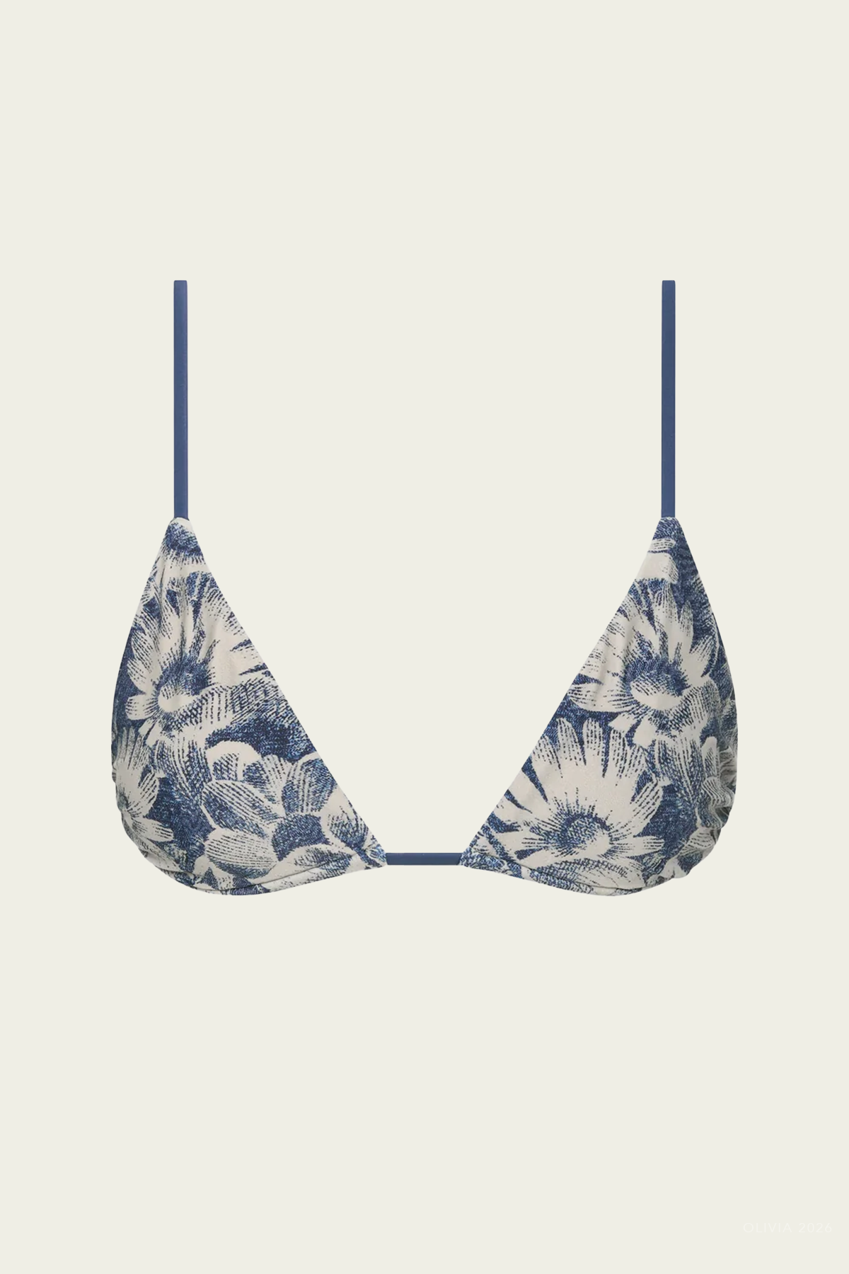 Lilia String Triangle Top in Daisy Meadow