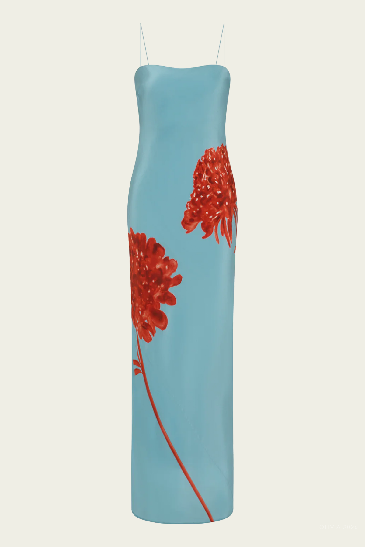Amelie Slip Dress in Flore