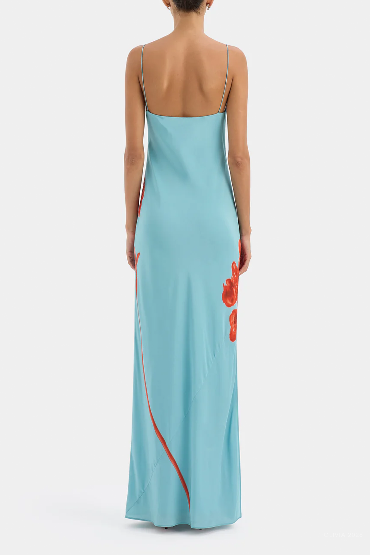Amelie Slip Dress in Flore
