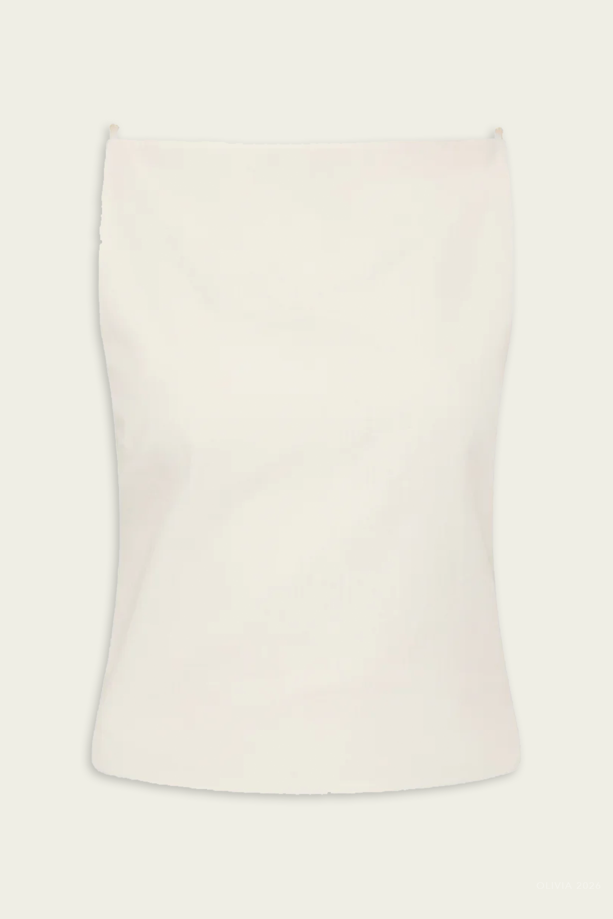 Elysee Open-Back Top in Natural
