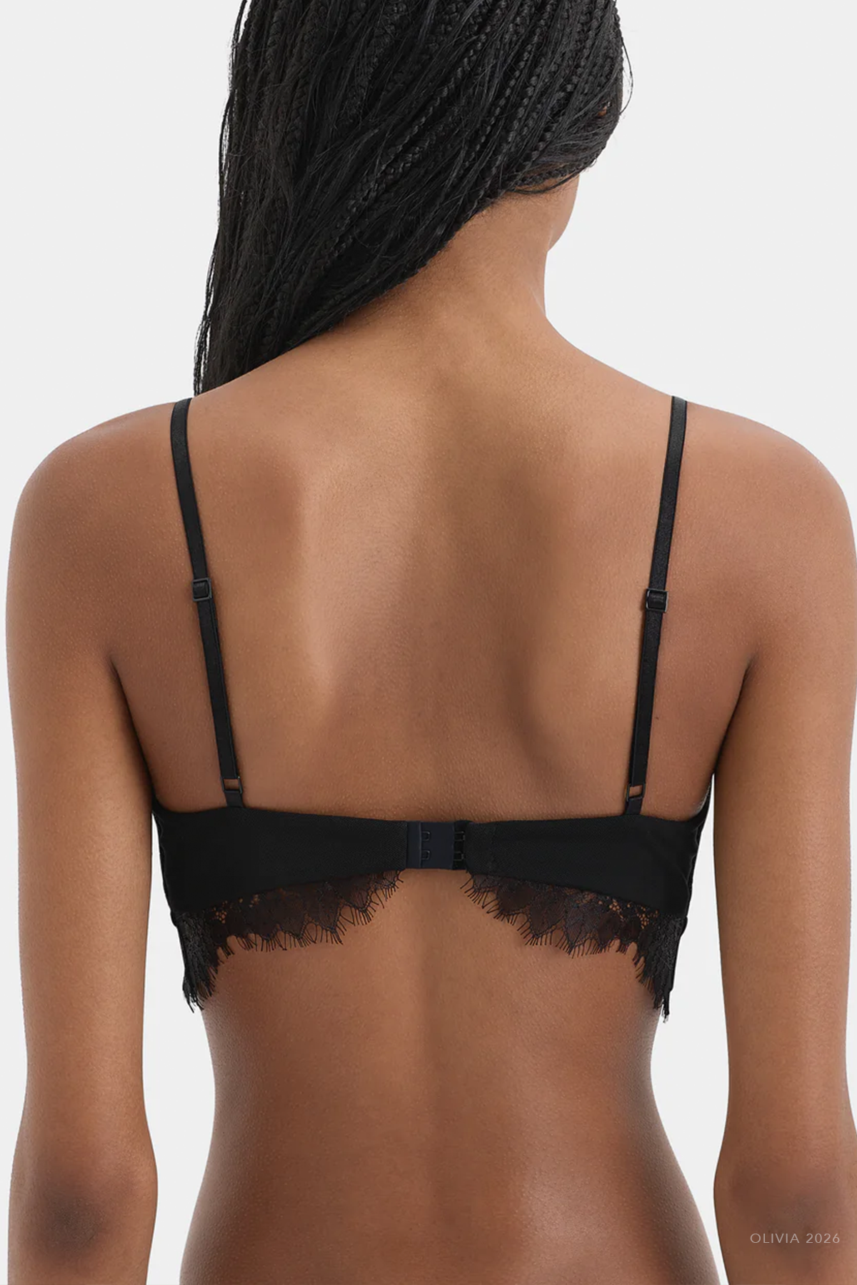 Ingrid Lace Bralette in Black