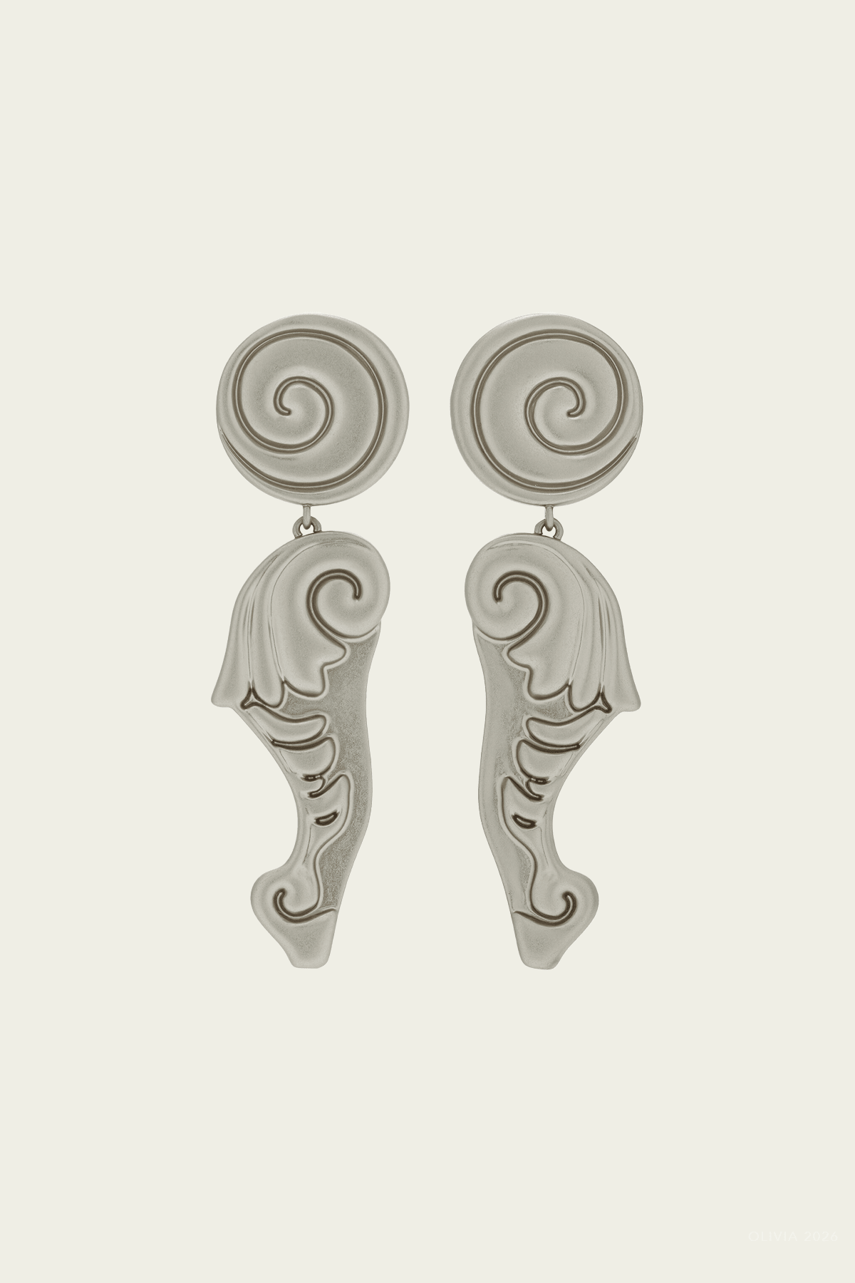 Sirena Earrings in Silver - shop - olivia.com