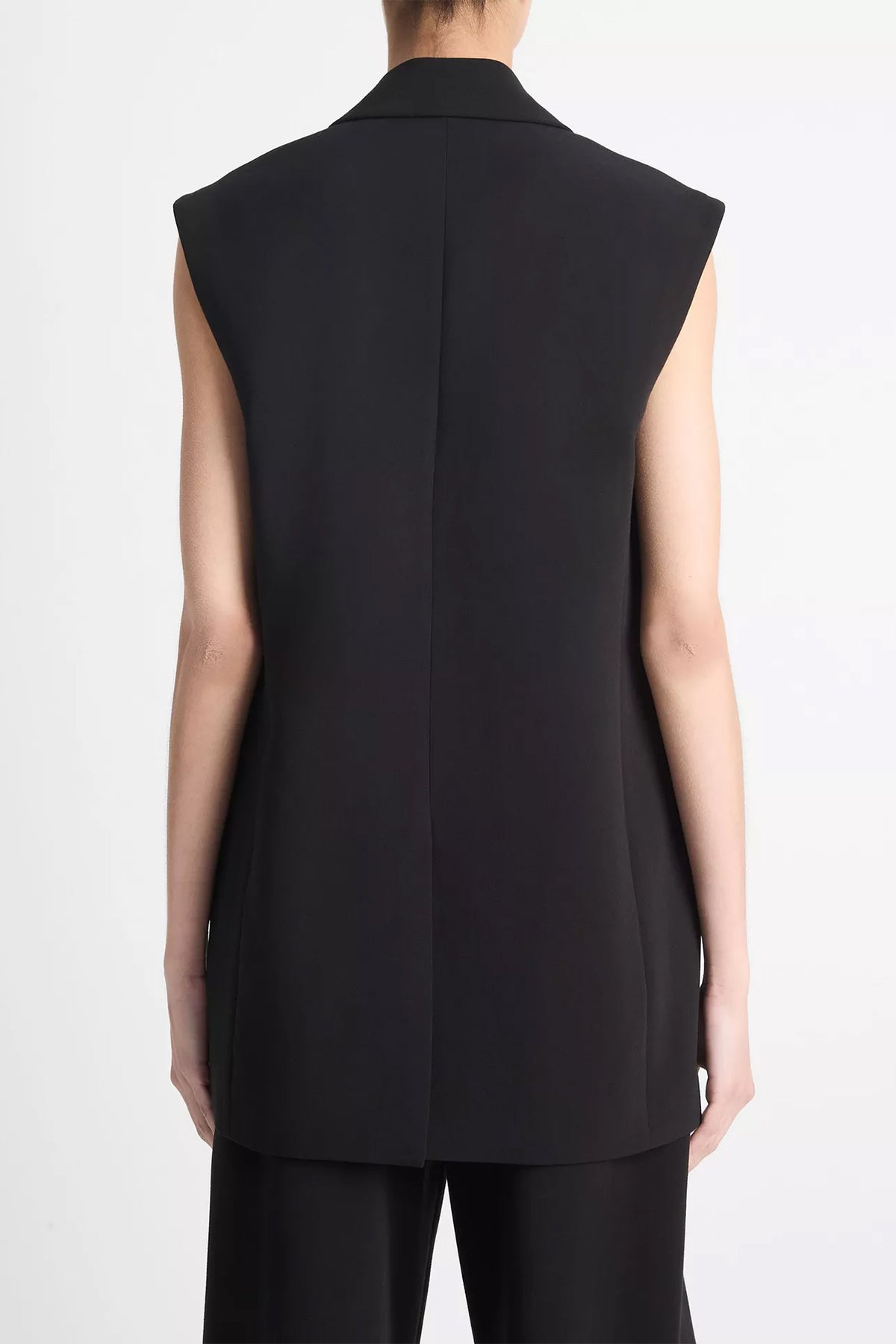 Sleeveless Blazer in Black - shop - olivia.com