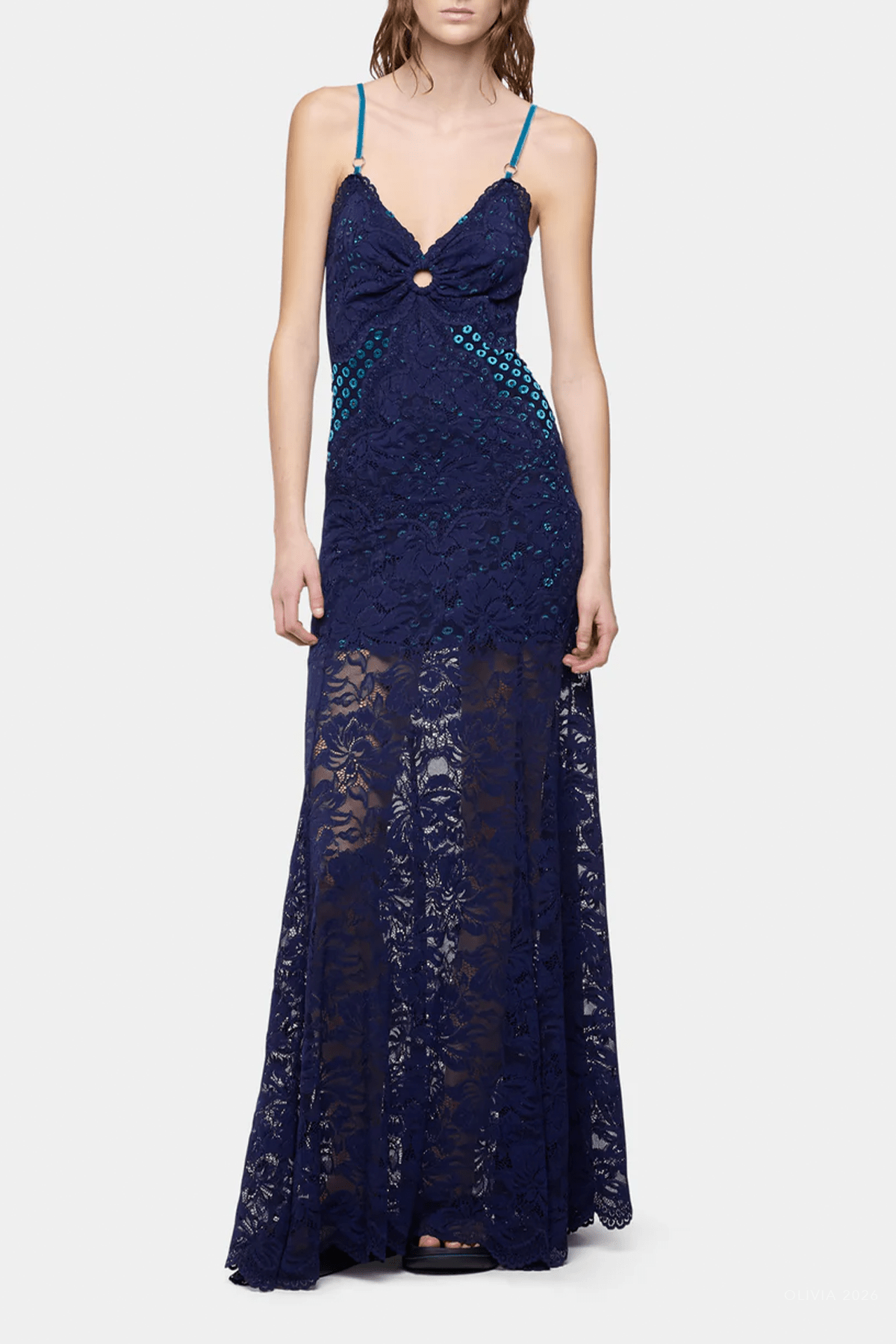 navy blue lace dress sleeveless Two Piece Sleeveless Navy Blue Lace Satin Short Mini Homecoming Dress