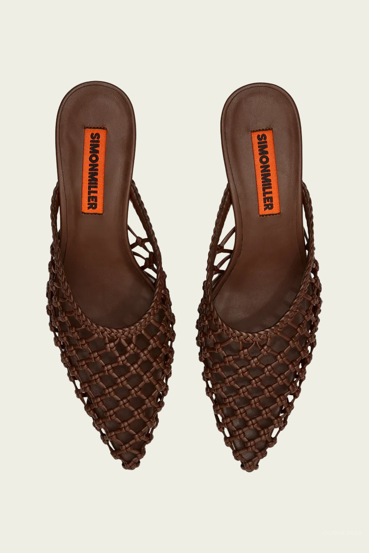 Knotted Gala Mule in Chocolate