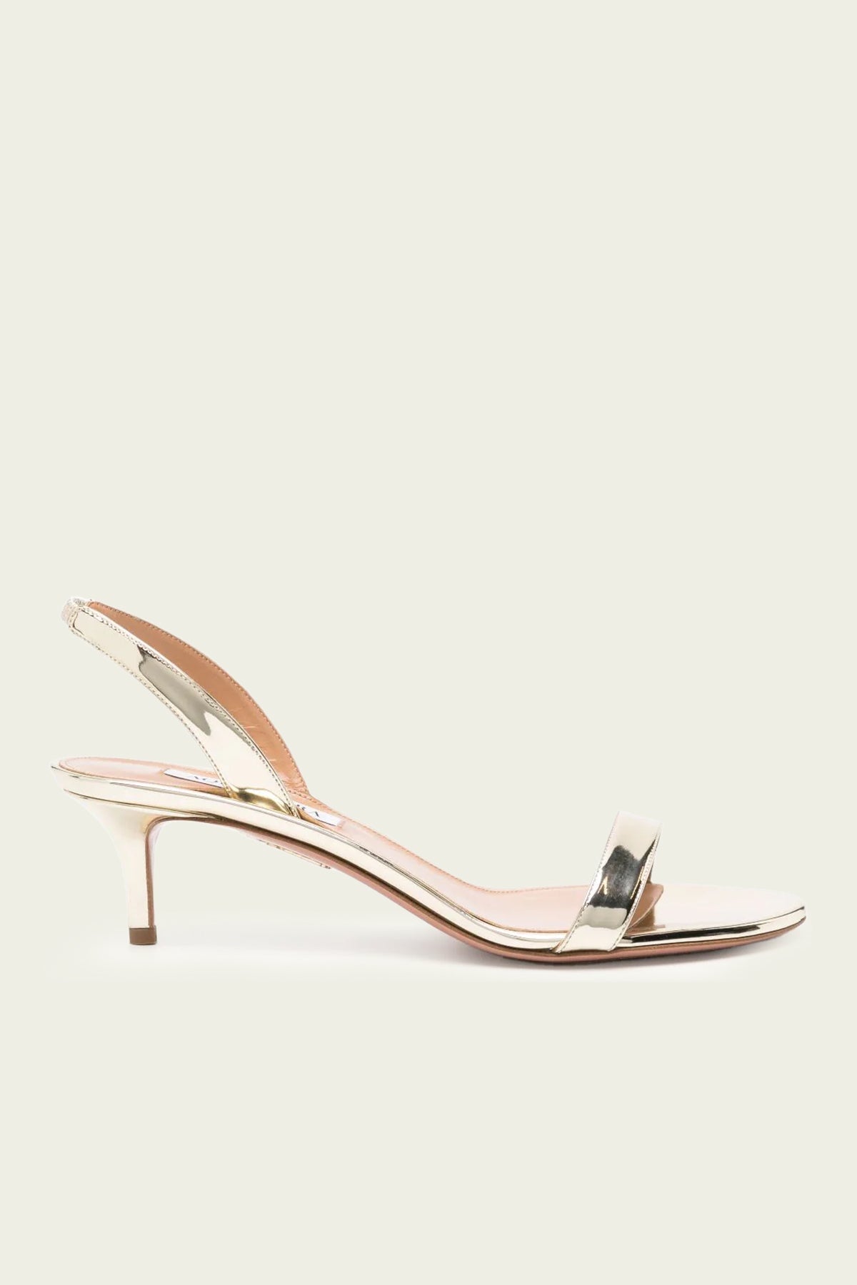 So Nude Sandal 50 in Soft Gold - shop - olivia.com