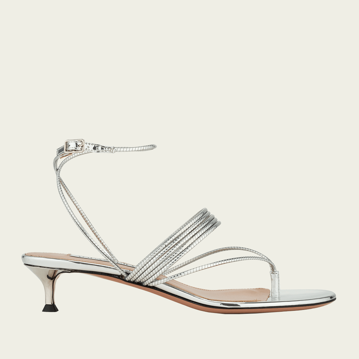 Solare Sandal 30 in Silver