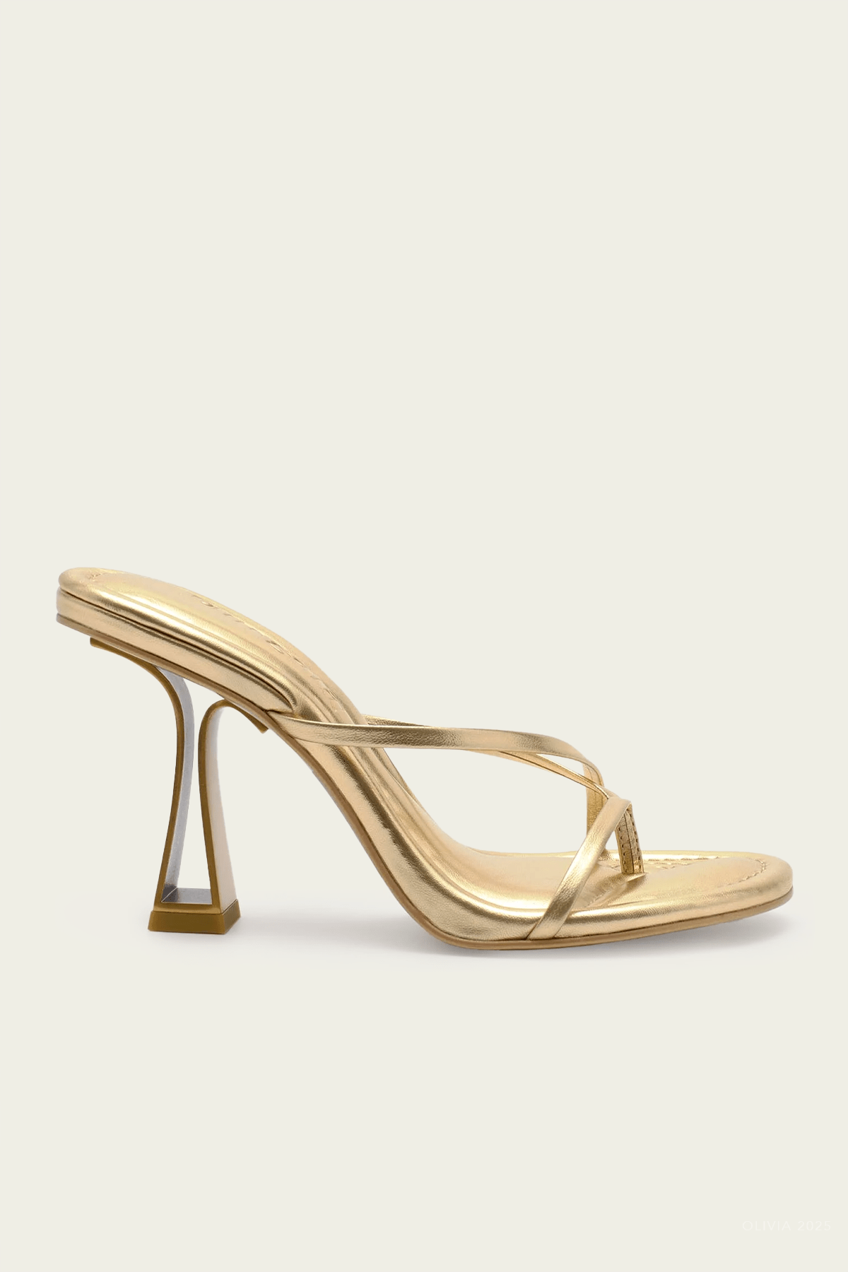 Soriah Sandal in Brass - shop - olivia.com