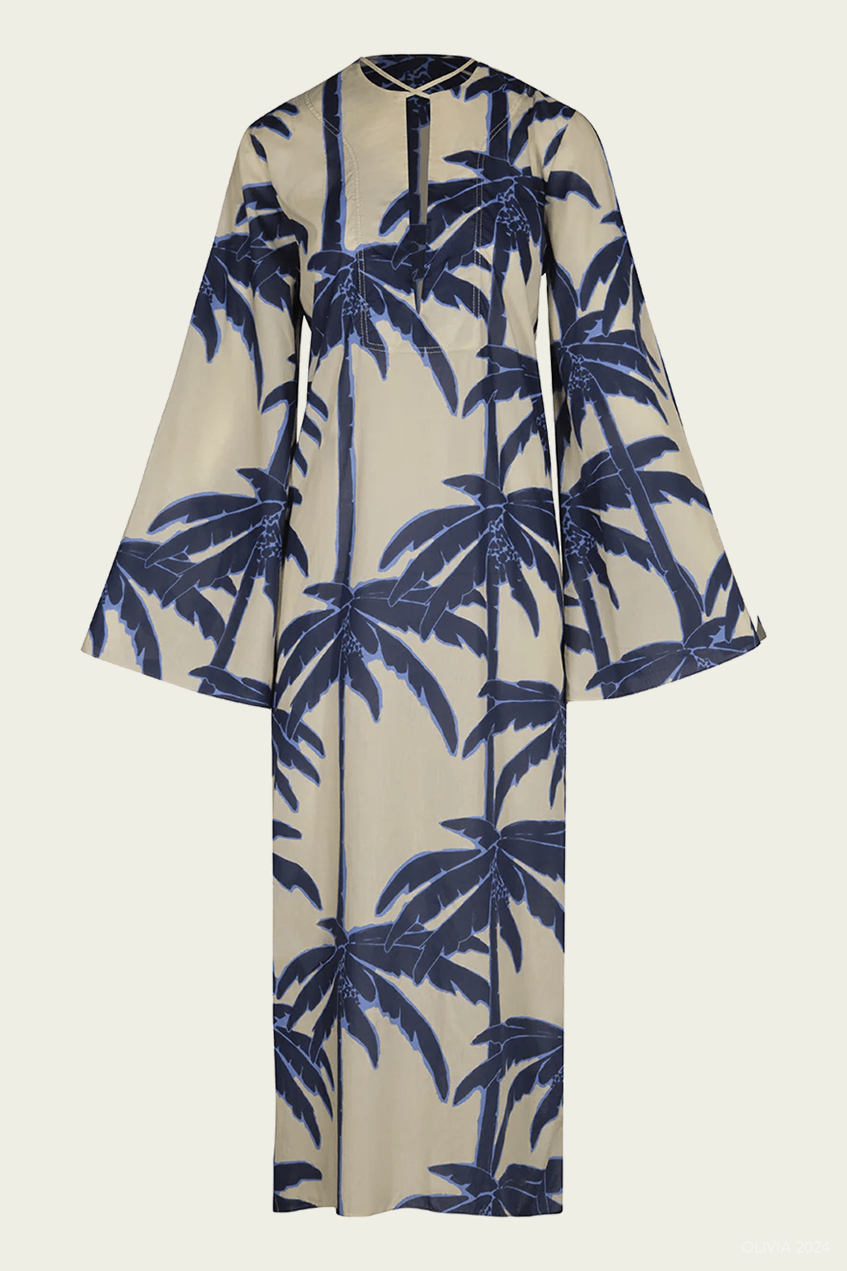 Sotaviento Tunic Dress in Swim Salty Palms - shop - olivia.com