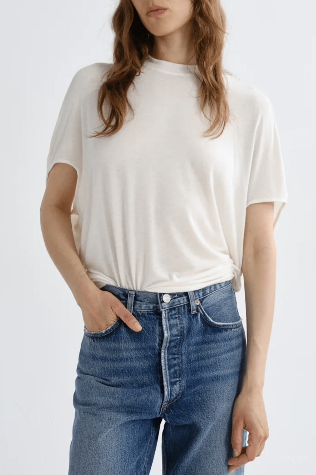 Souline Top in Oatmilk - shop-olivia.com