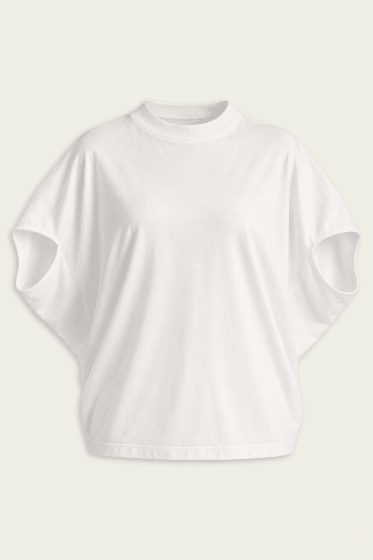 Souline Top in Oatmilk - shop-olivia.com