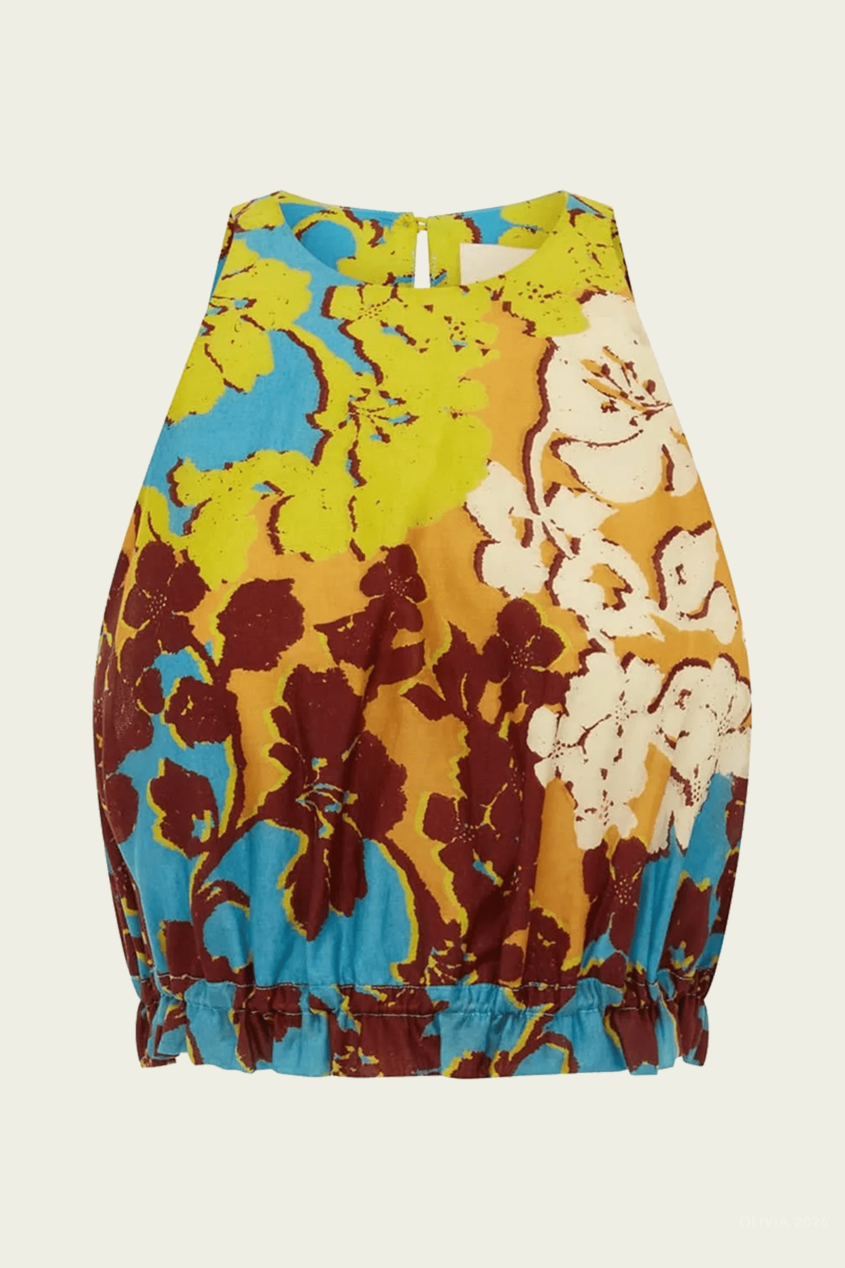 Splice Crop Top in Multicolor - shop - olivia.com