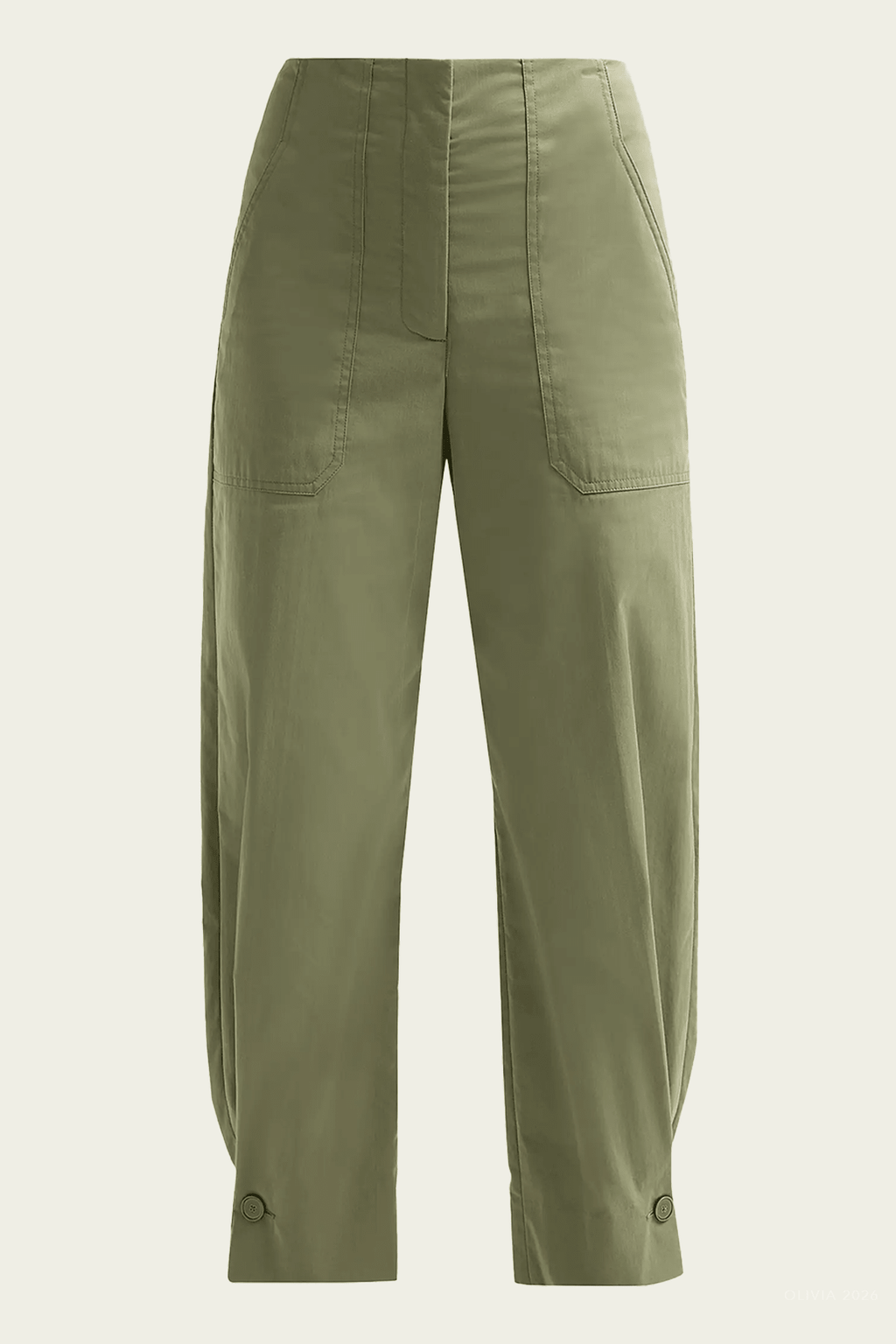 Stapleton Buttoned Pant Army