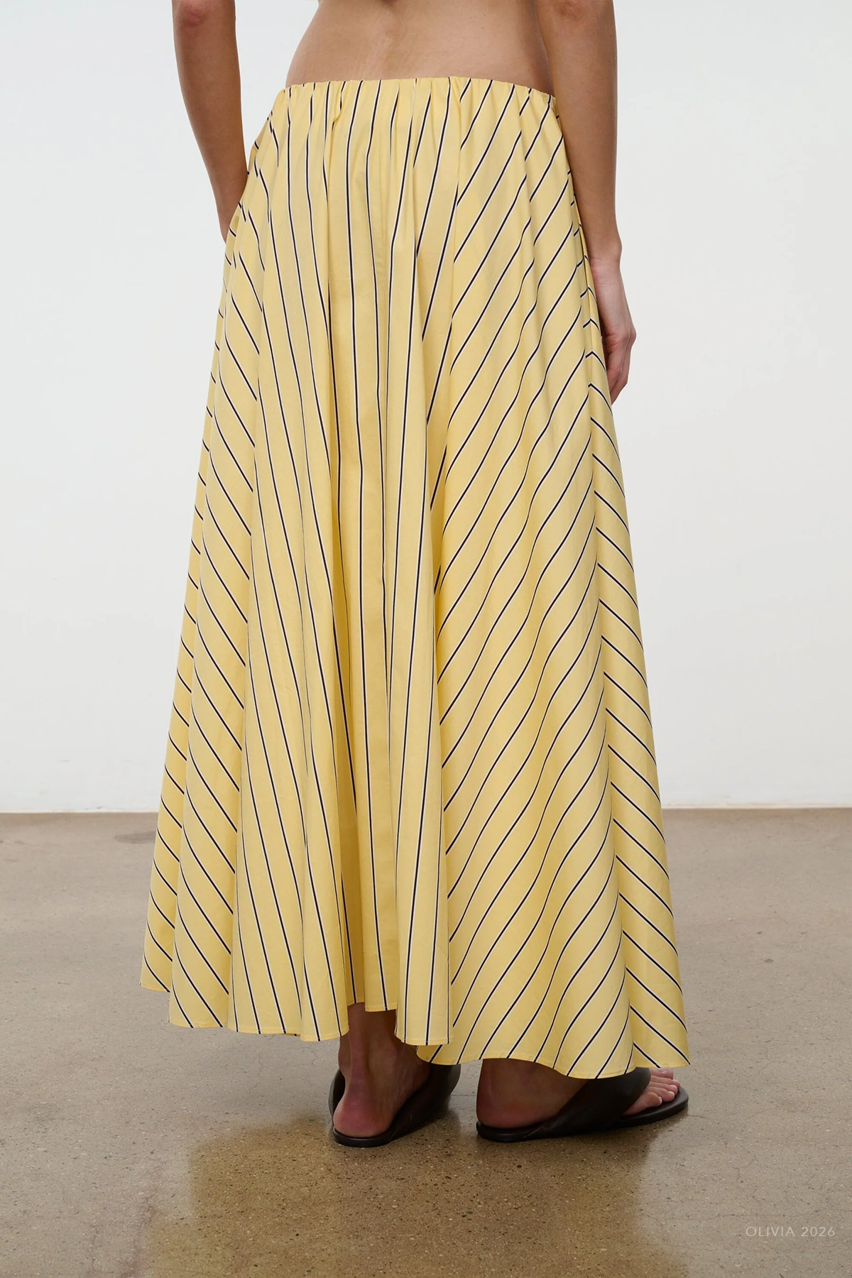 Milano Skirt in Monday Stripe