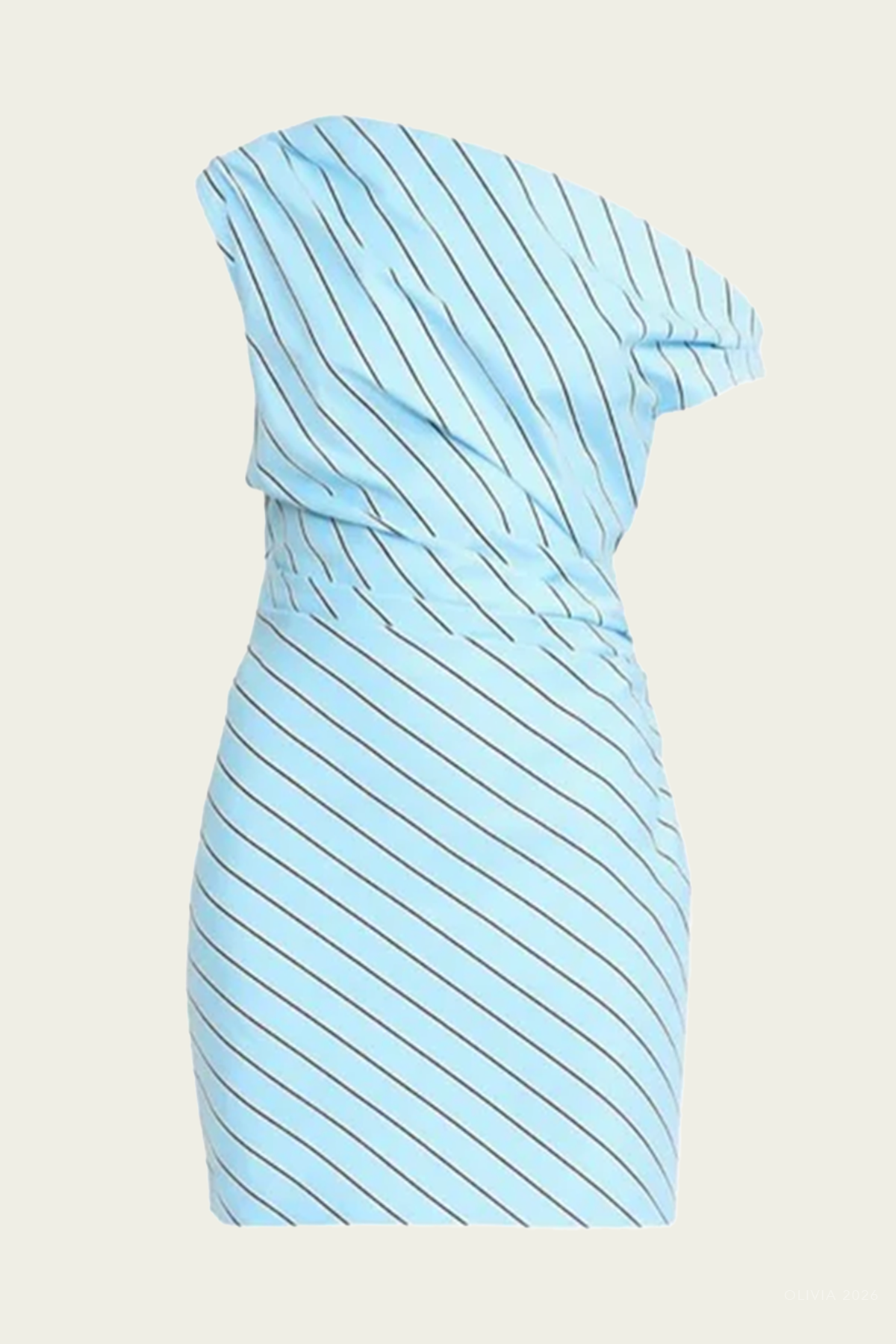 Phare Mini Dress in Sunday Stripe