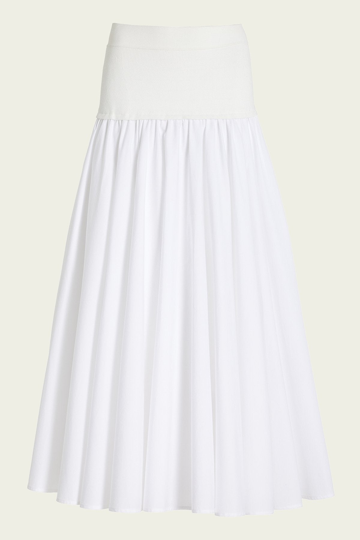 Stella Maxi Skirt in White - shop - olivia.com