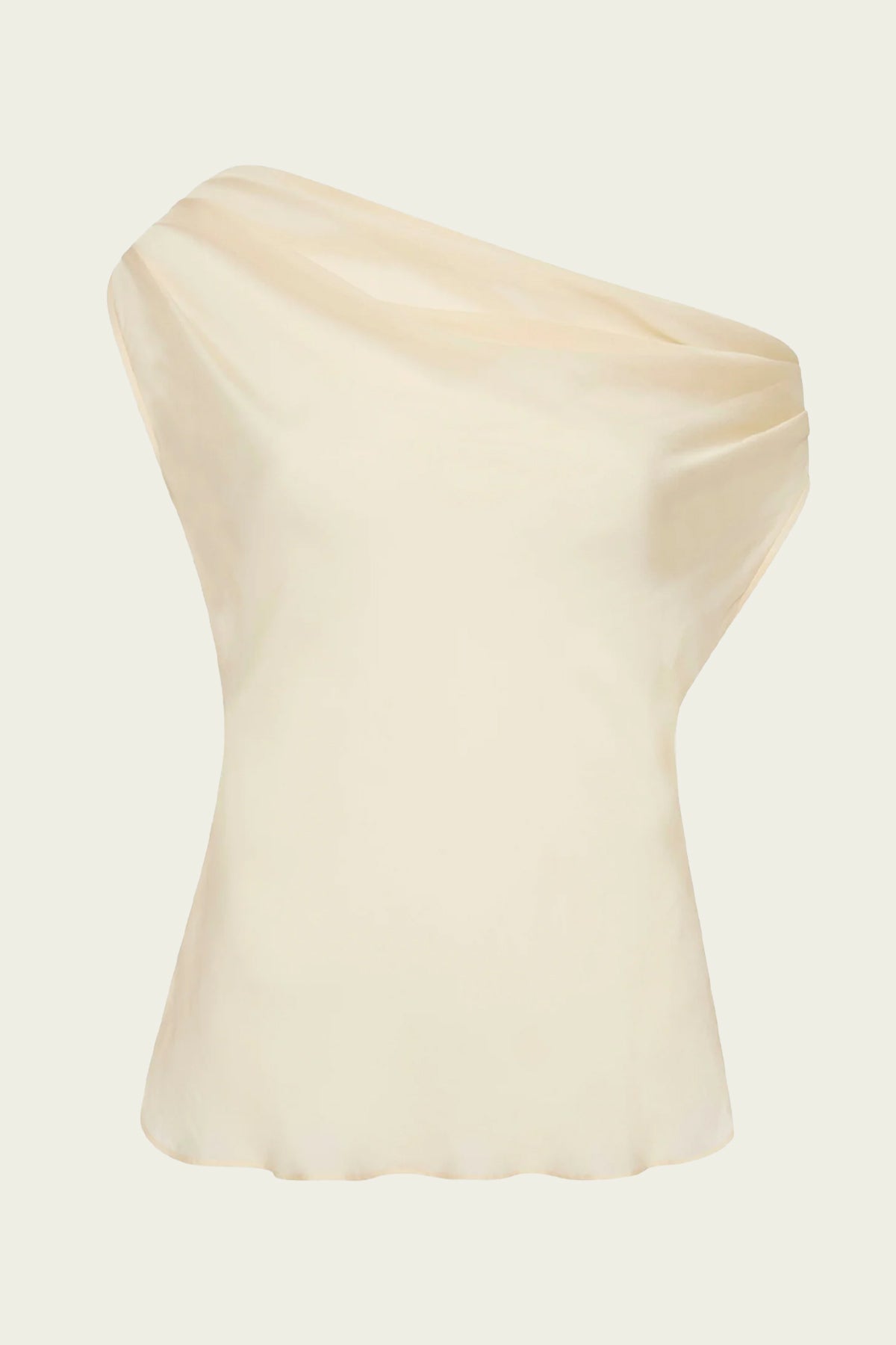 Strobe Cowl Top in Bone - shop - olivia.com