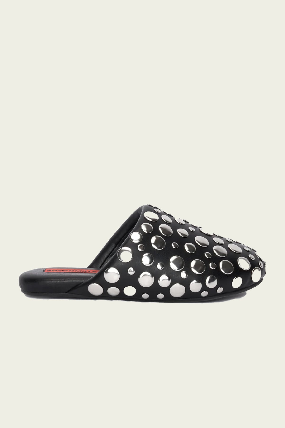 Studded Bubble Slipper in Black - shop - olivia.com