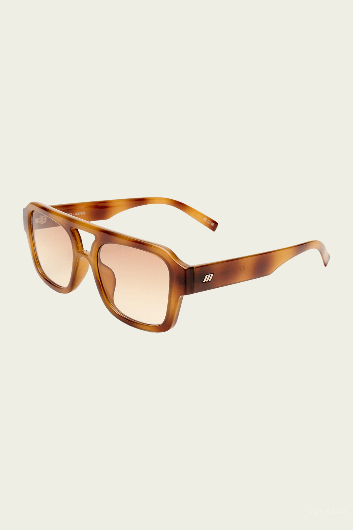 Subzero+ Aviator Sunglasses in Vintage Tort - shop-olivia.com