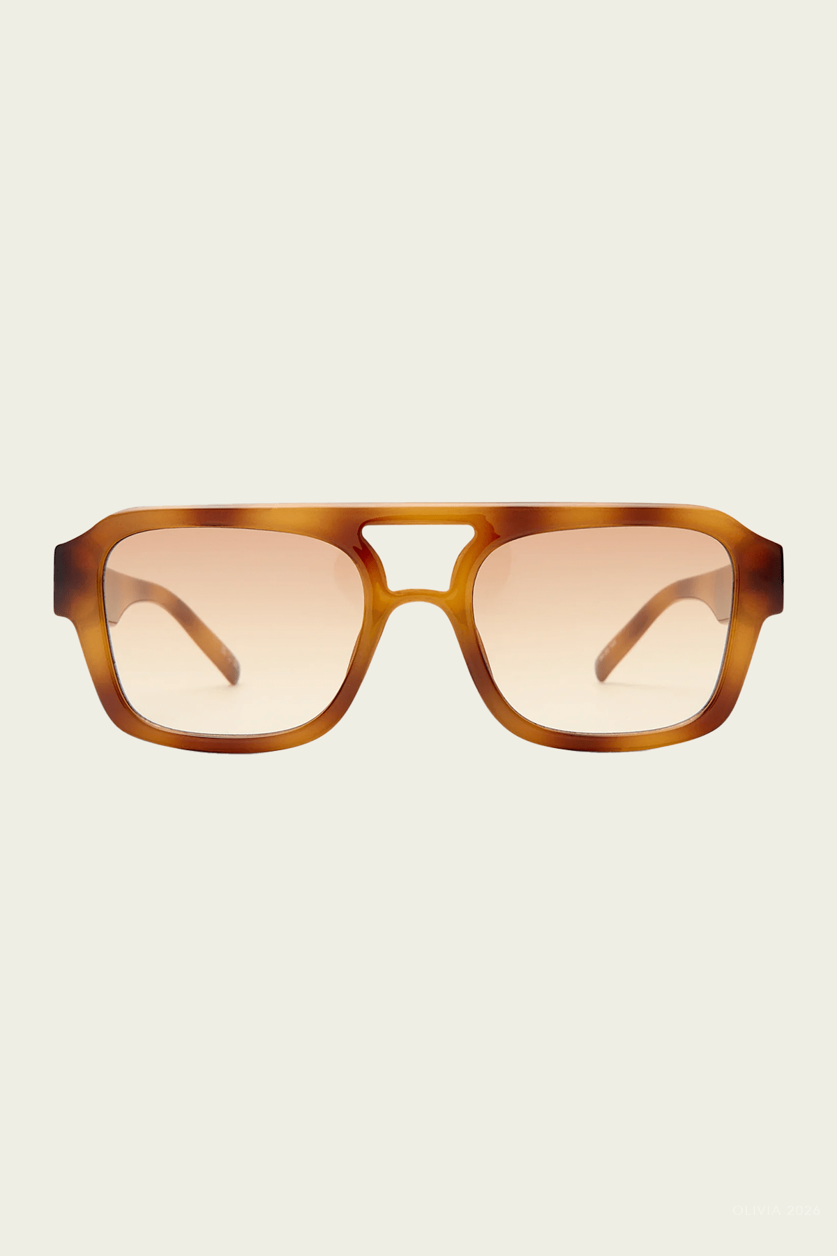 Subzero+ Aviator Sunglasses in Vintage Tort - shop-olivia.com