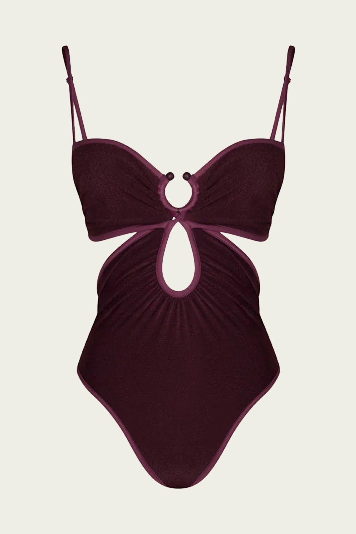 Sunny Days One - Piece in Madero Wine - shop - olivia.com