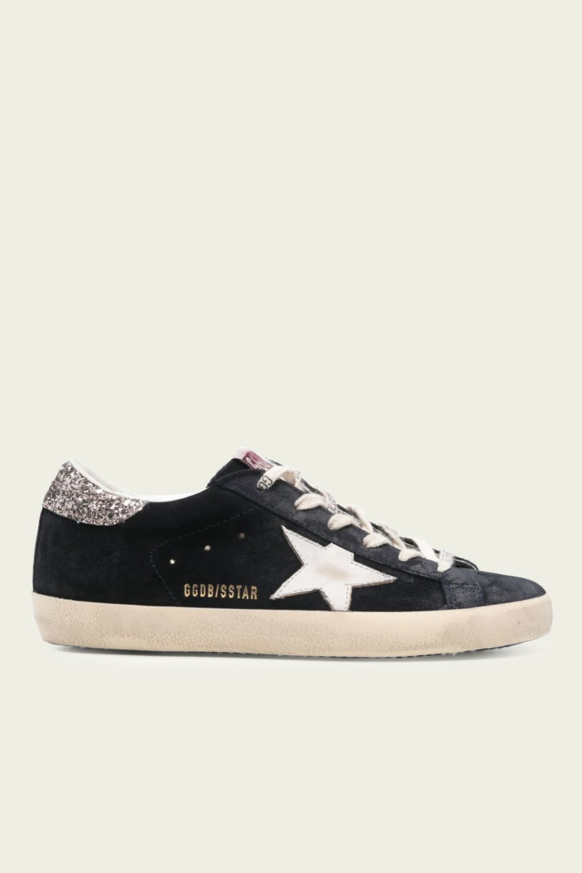 Super - Star Blue Suede Leather Sneaker - shop - olivia.com