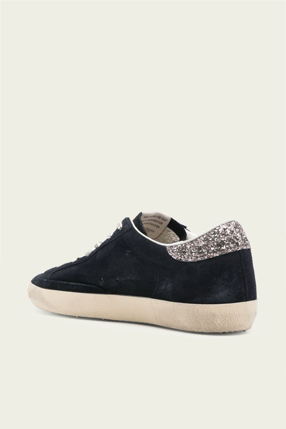 Super - Star Blue Suede Leather Sneaker - shop - olivia.com