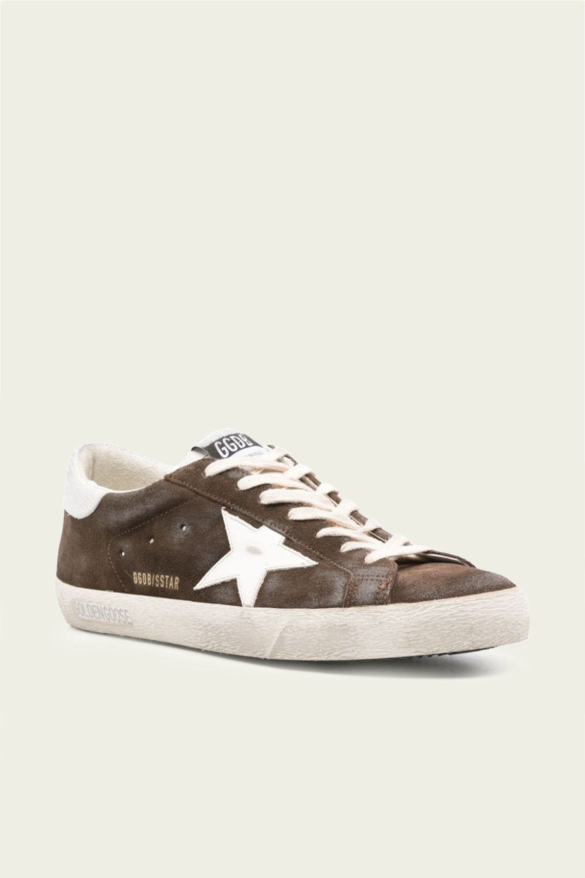 Super - Star Brown Suede Leather Men Sneaker - shop - olivia.com