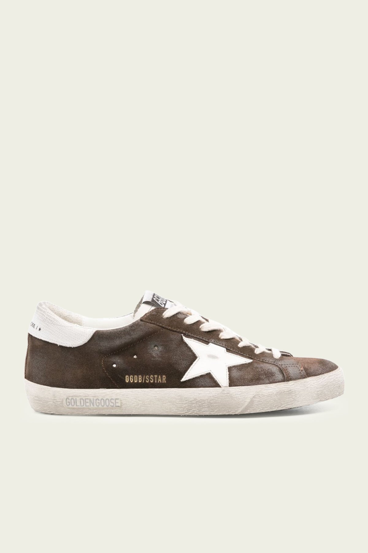 Super - Star Brown Suede Leather Men Sneaker - shop - olivia.com