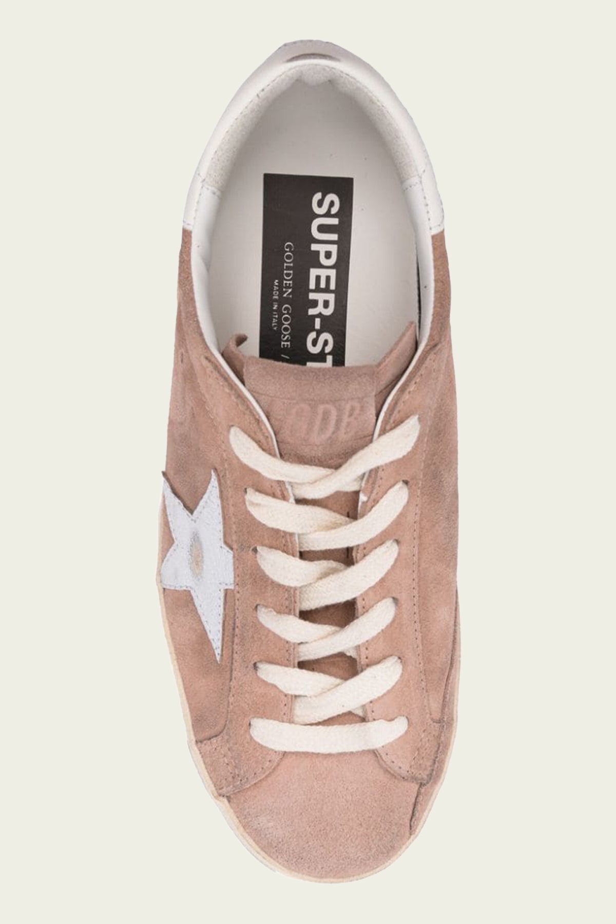 Super - Star Pink Suede Leather Sneaker - shop - olivia.com