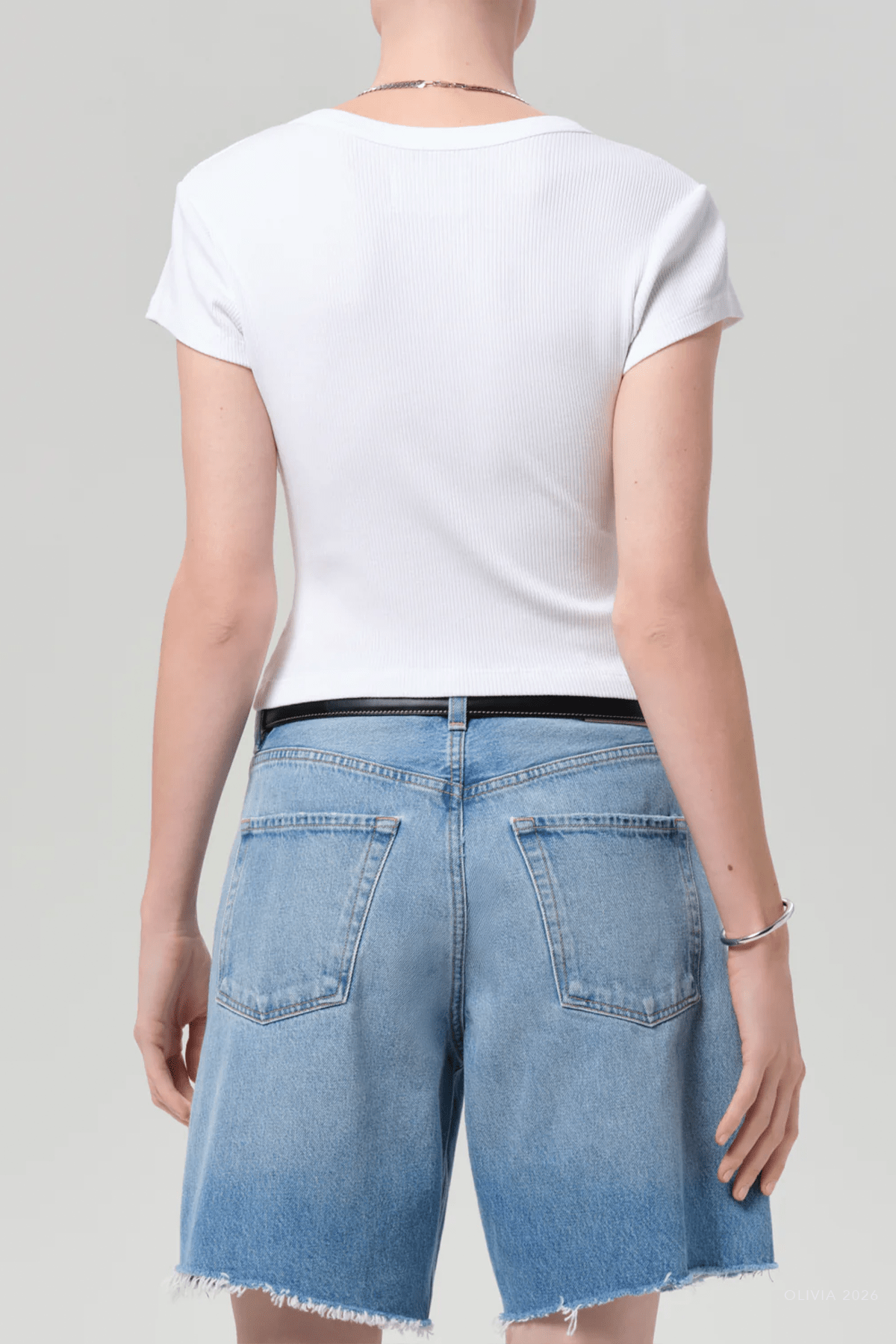 Tabi Short Sleeve Cardigan in White - shop - olivia.com