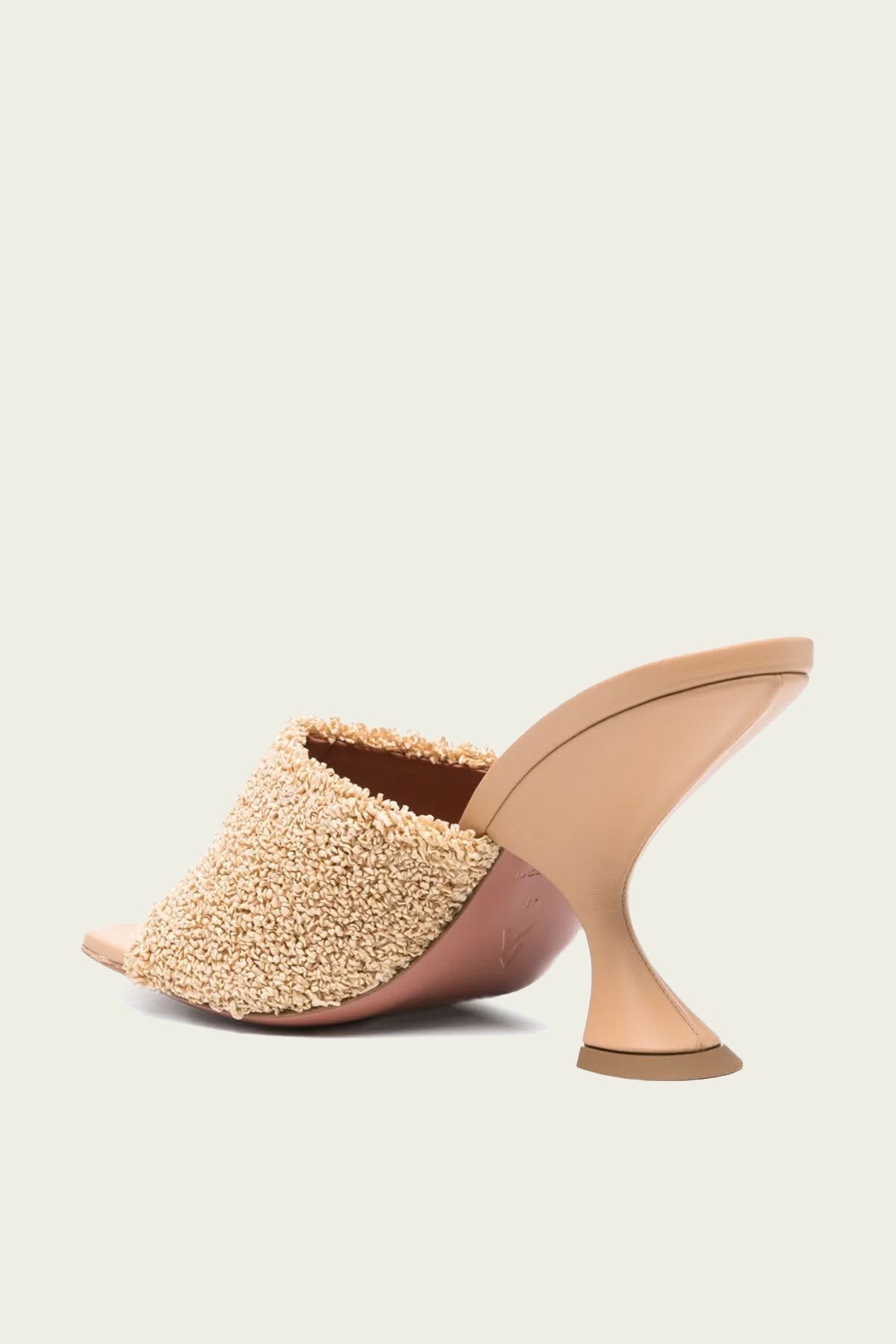 Taylor Raffia Slipper 90 in Beige - shop - olivia.com