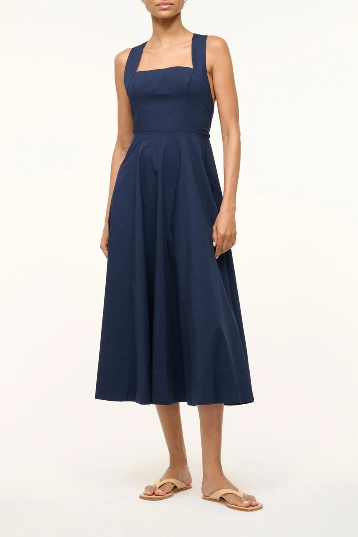 Teresa Dress in Navy - shop - olivia.com