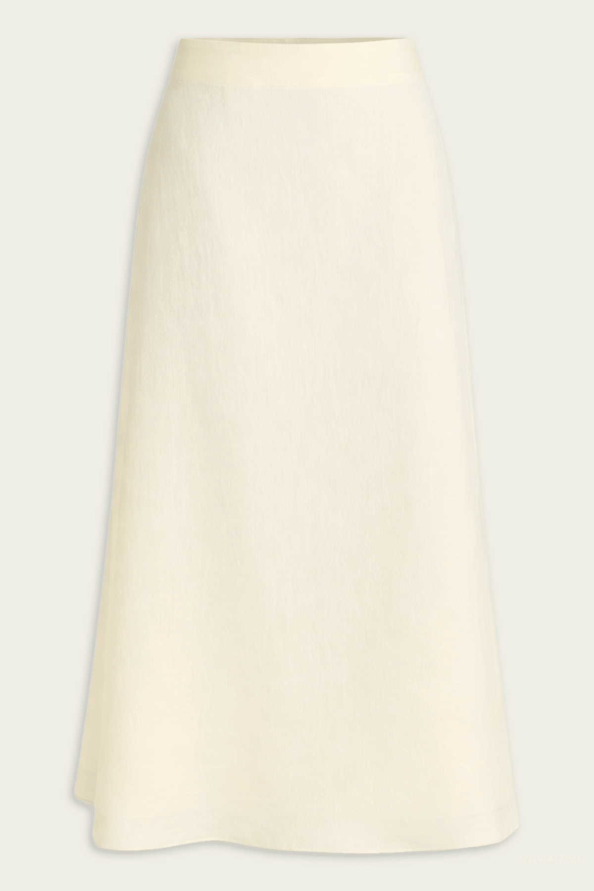 The A - Line Skirt in Glass Green - shop - olivia.com