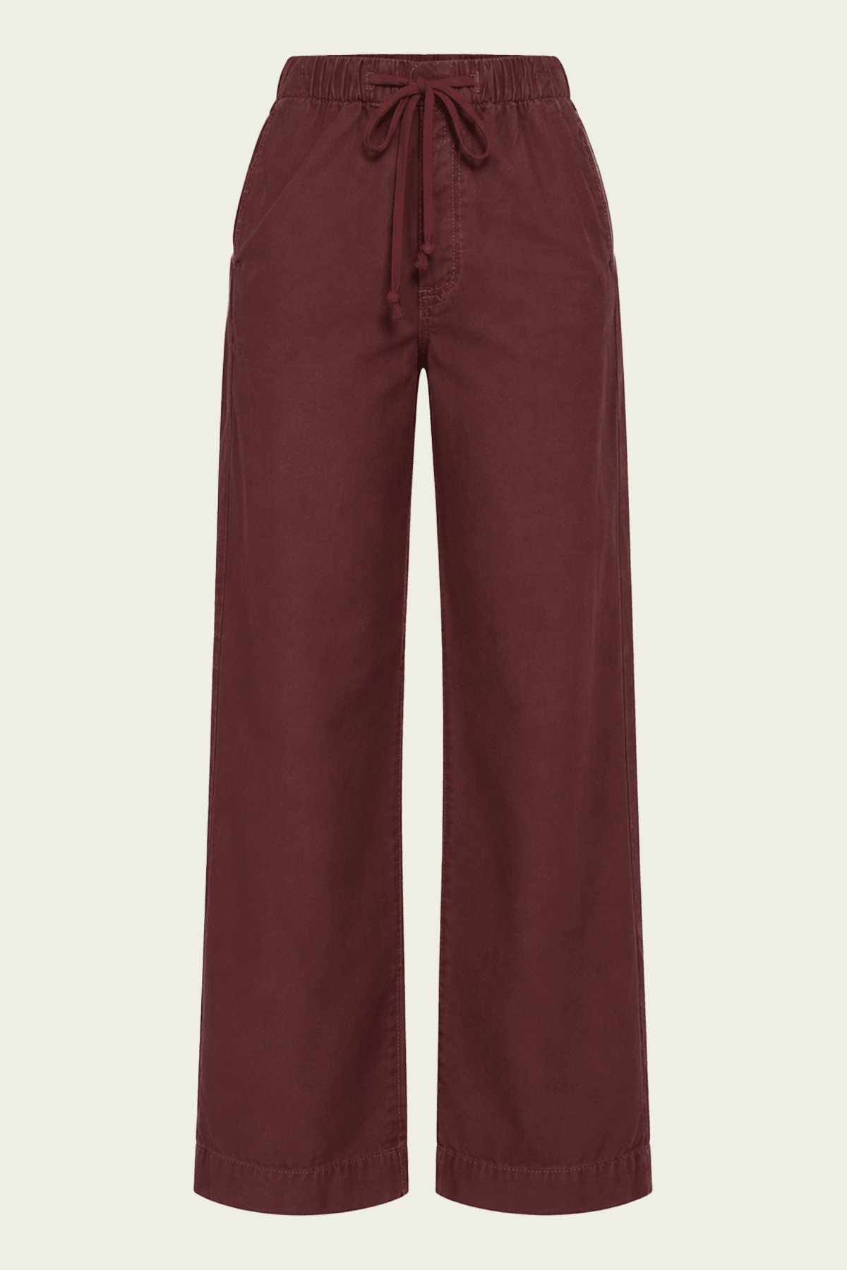 The Drawn Full Pipe Flood in Zinfandel - shop-olivia.com