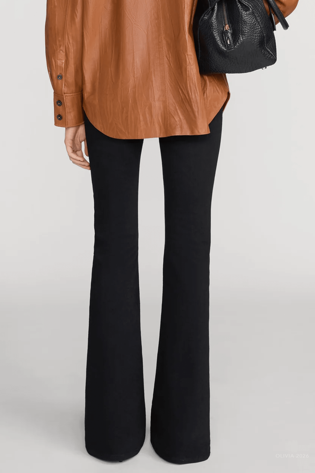 The Flare in Black - shop-olivia.com