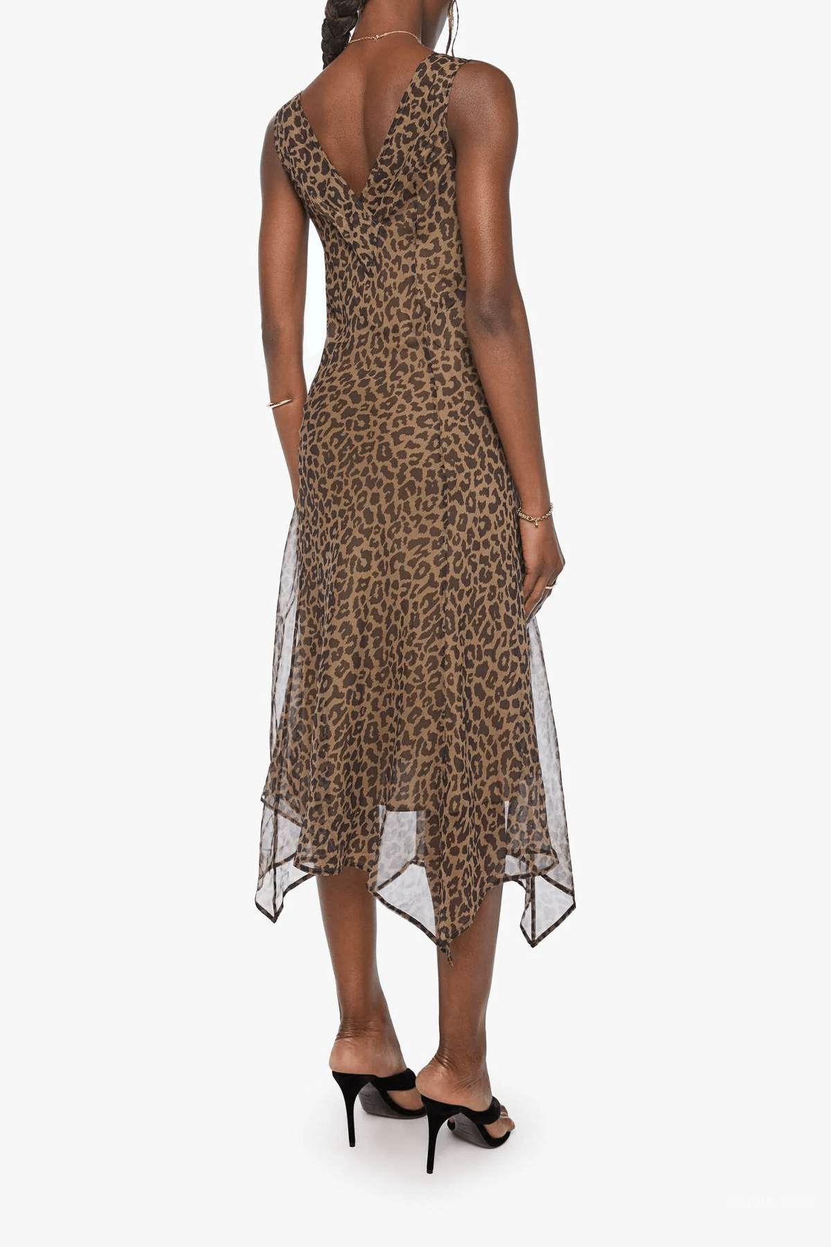 The Hanky Dress in Crystal Clear - shop-olivia.com